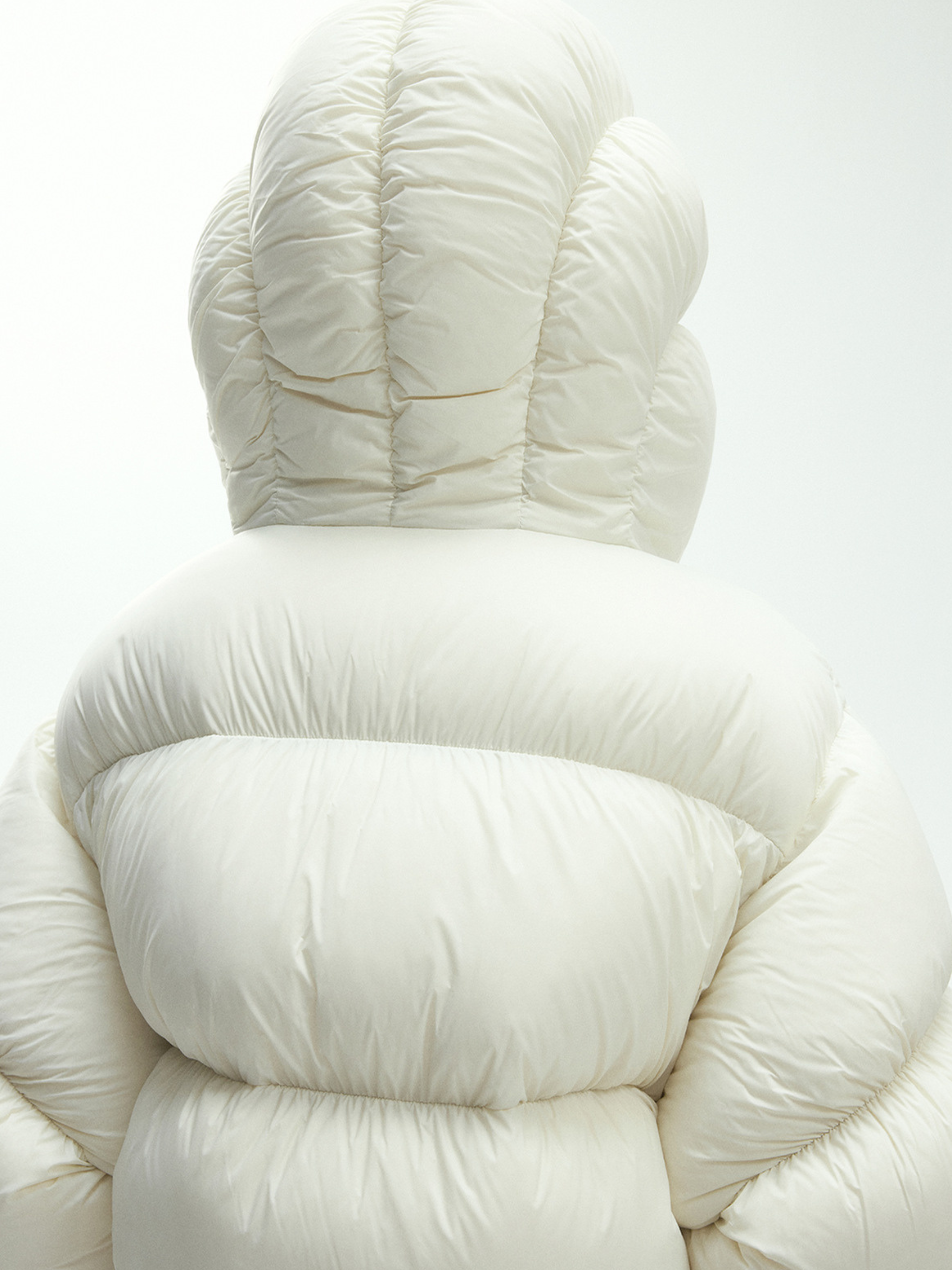 RavenScope - Women’s  90% White Duck Down Puffer Hooded Jacket GONGGAR SPORTS