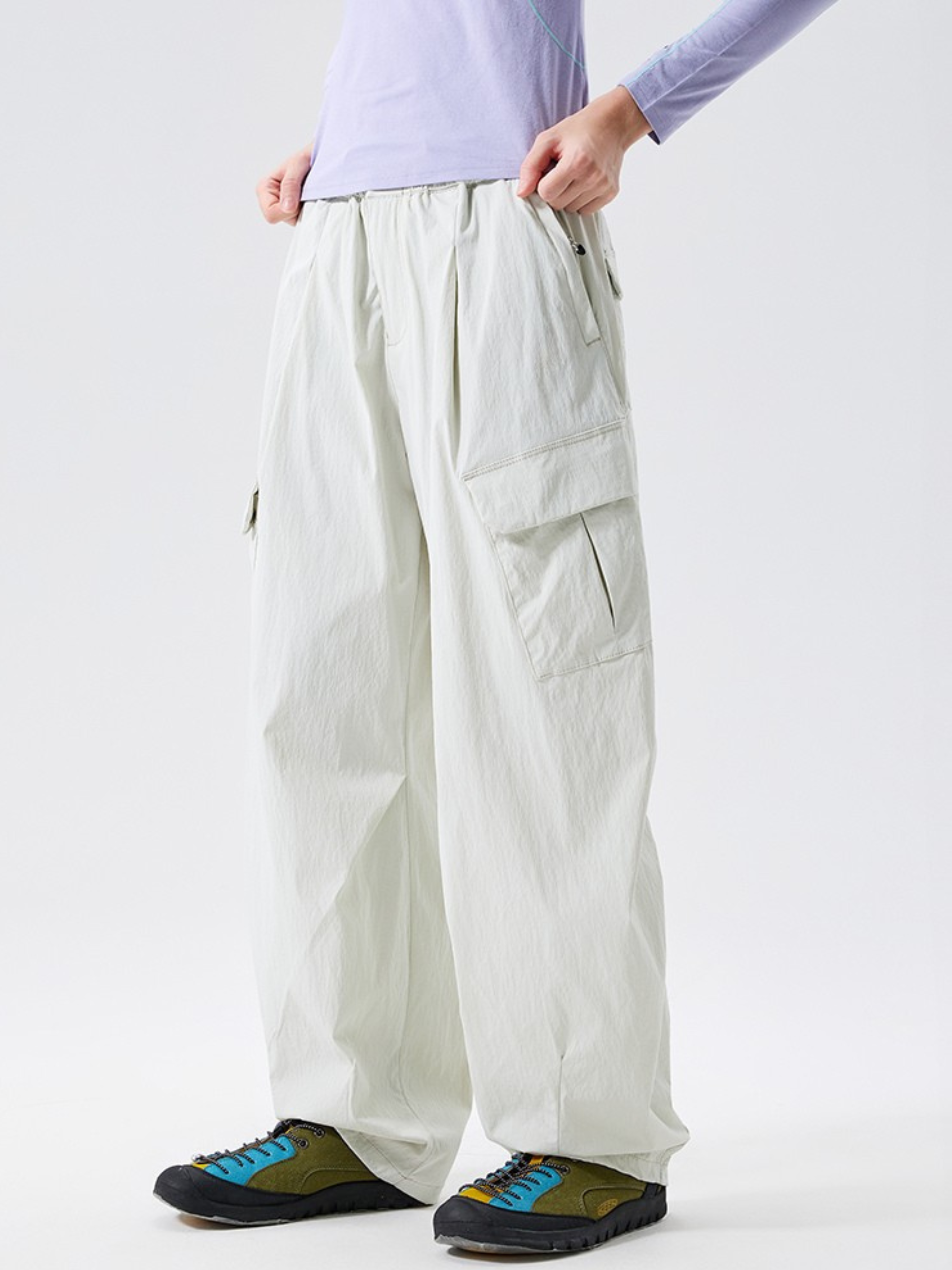 Tundra - Unisex Multi-Pocket Lightweight Utility Cargo Pants