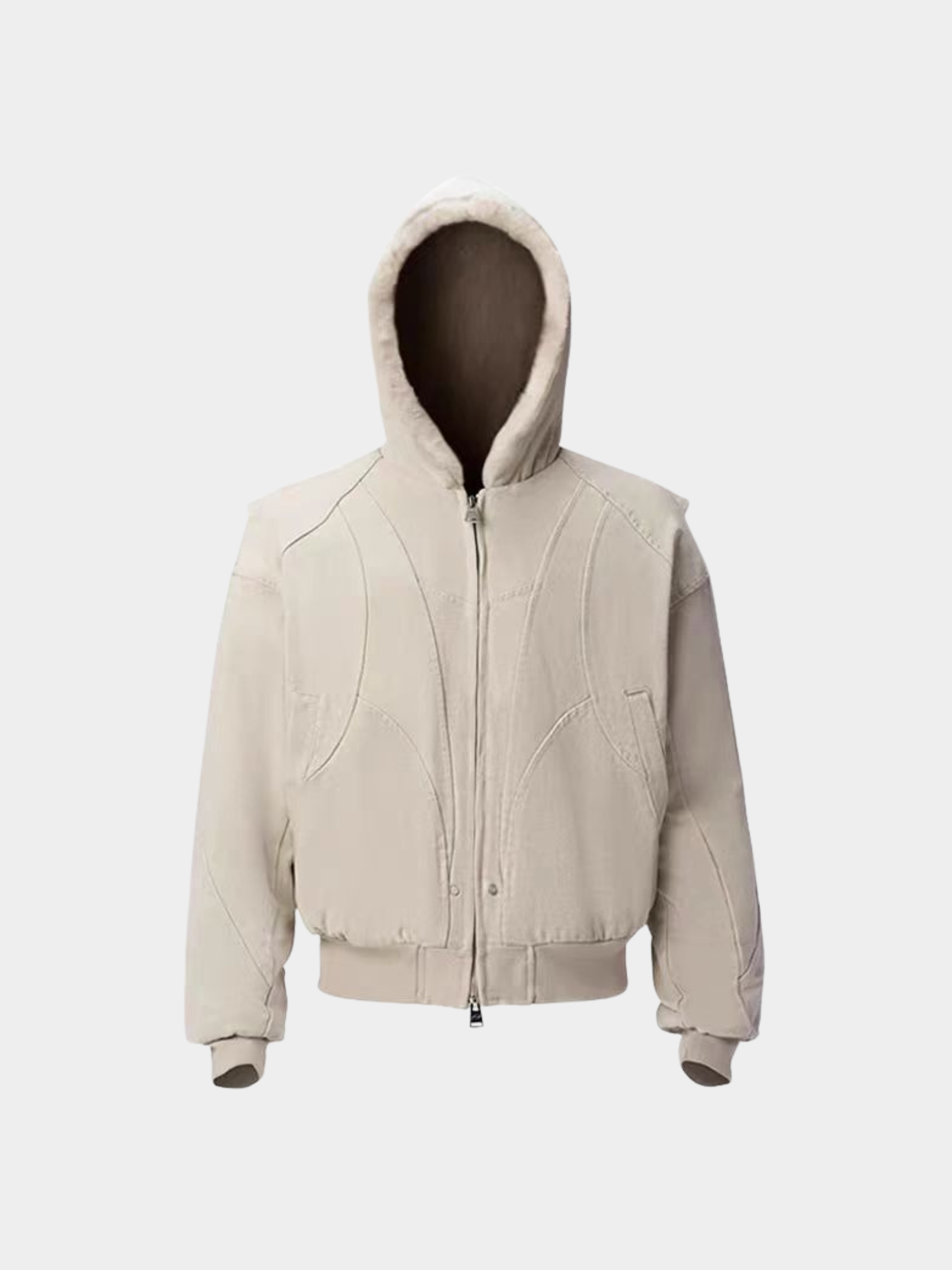DryBag - Men's Fleece-Lined Thick Sweatshirt Jacket GONGGAR SPORTS