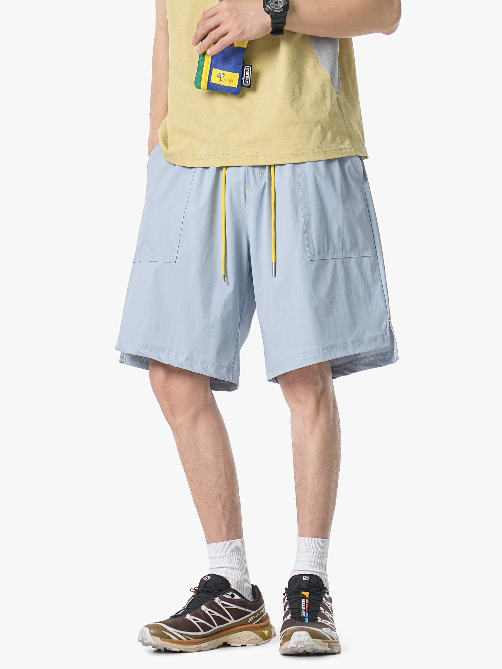 FrostShell - Cooling Breathable Wide-Leg Shorts