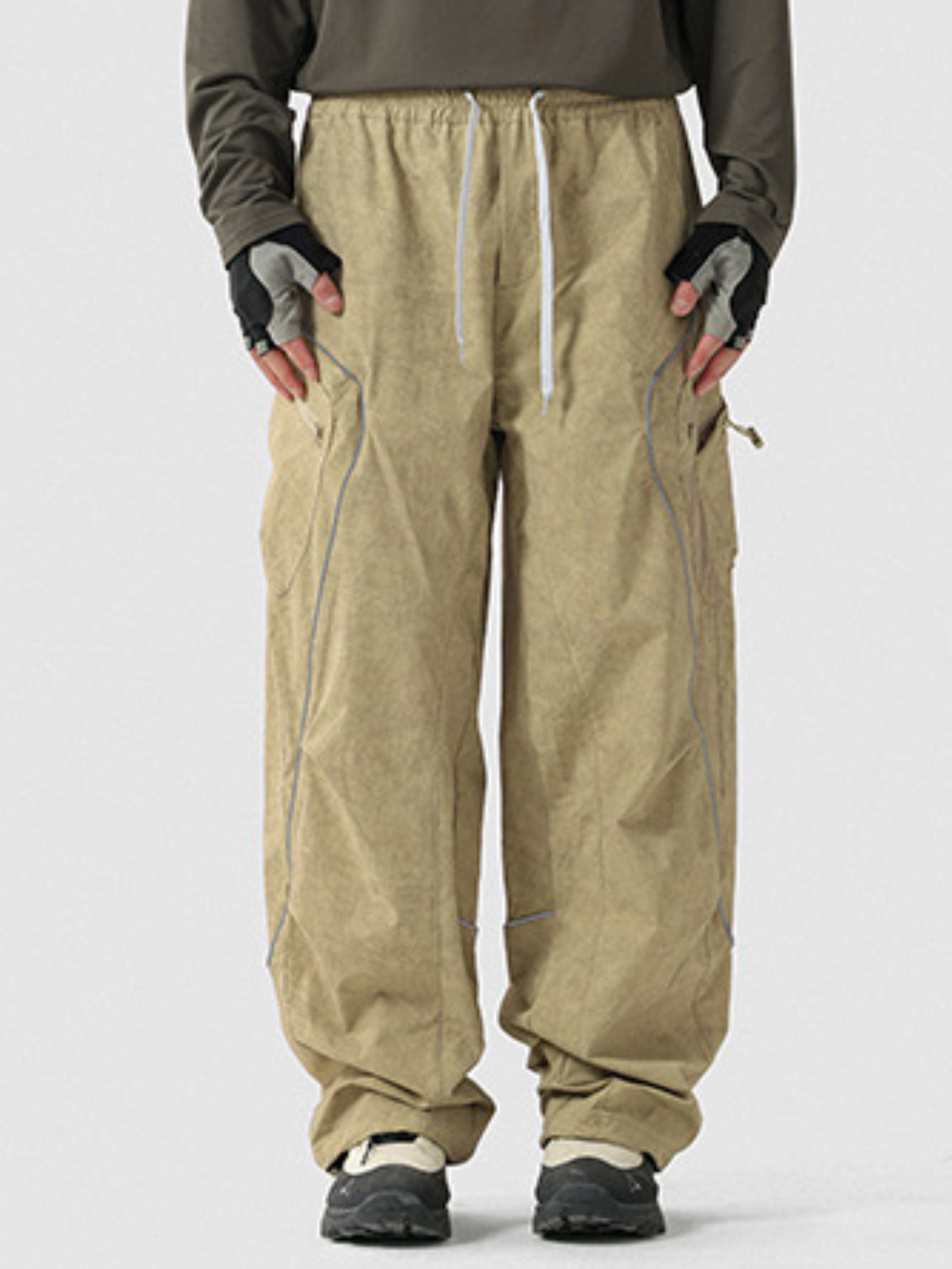 FireClip - Men's Water-Repellent Mud-Dye Utility Cargo Pants