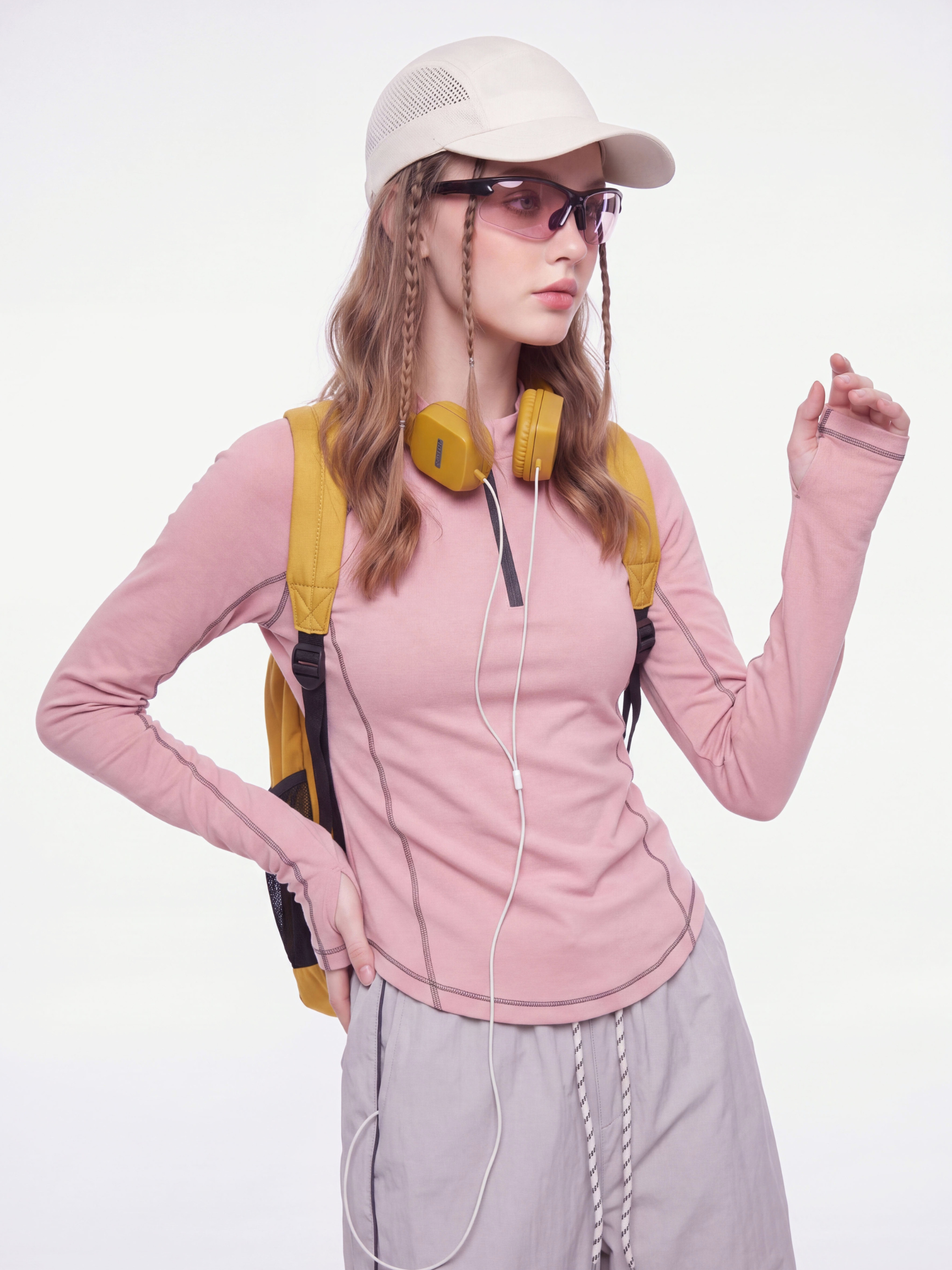 Pumice - Women's Moisture-Wicking Quick-Dry Long Sleeve T-Shirt