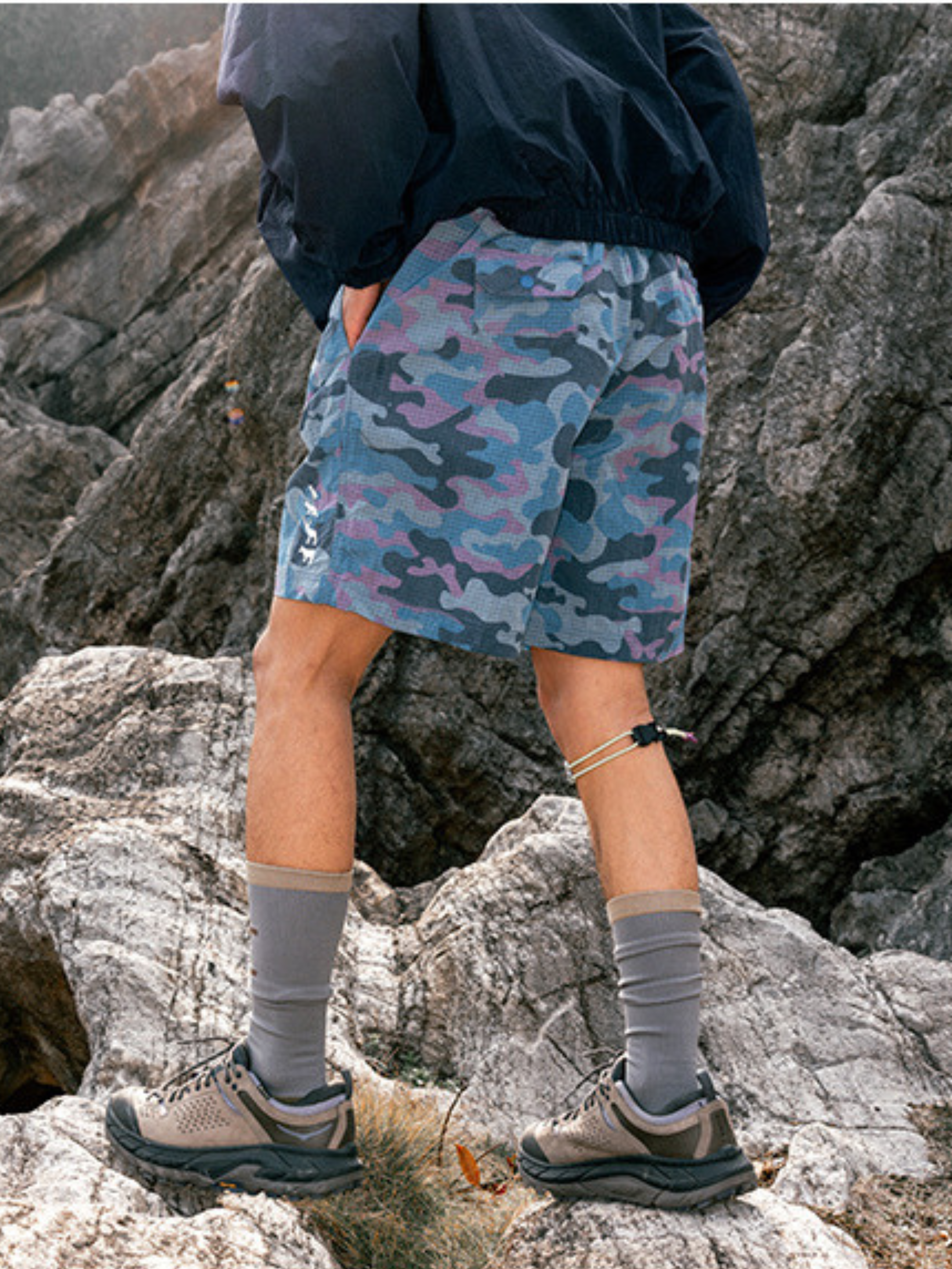 BaseBox - Men's Waterproof Breathable Camouflage Shorts GONGGAR SPORTS
