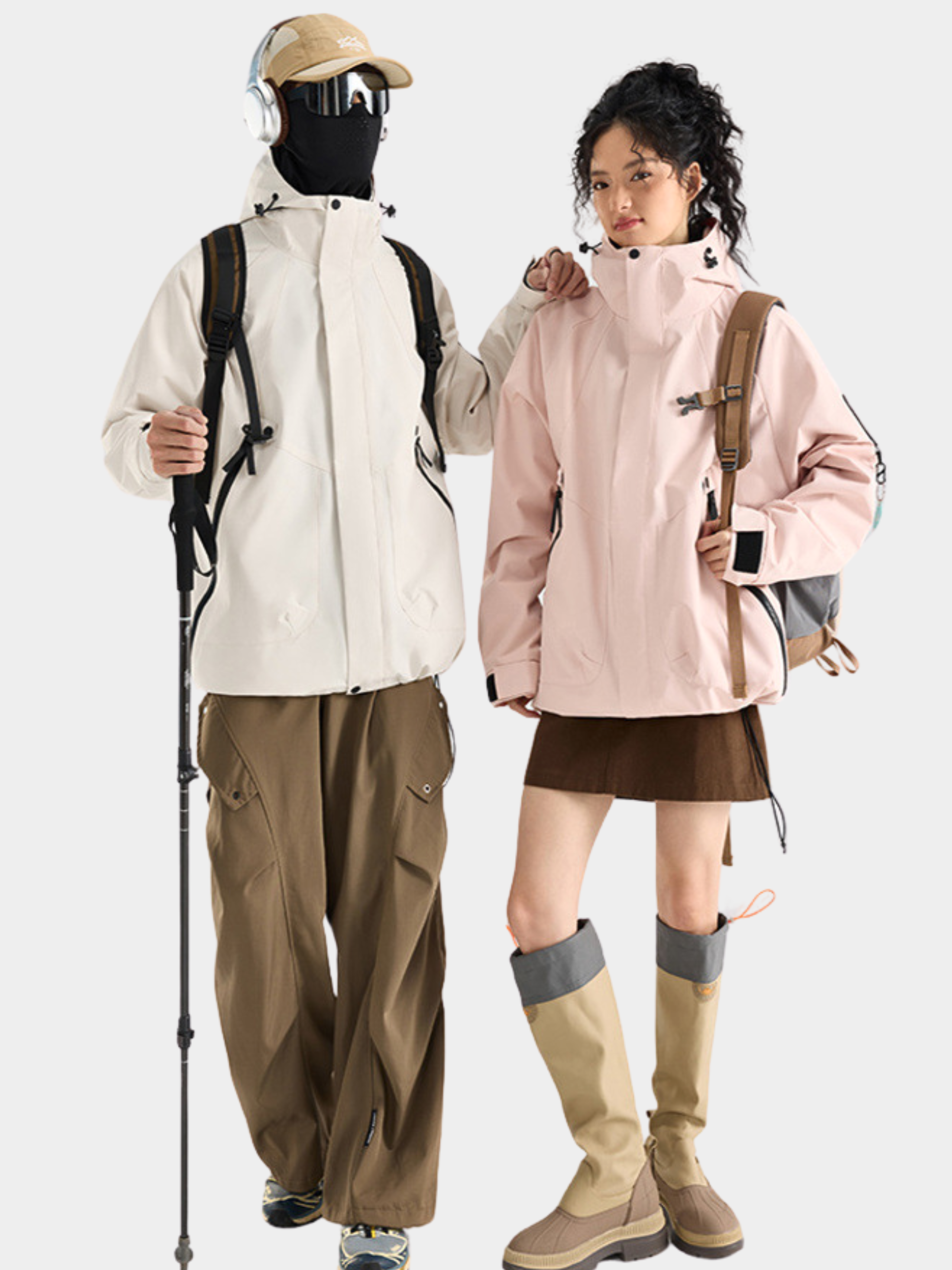 Ascent - Unisex Windproof Waterproof 3-in-1 Jacket