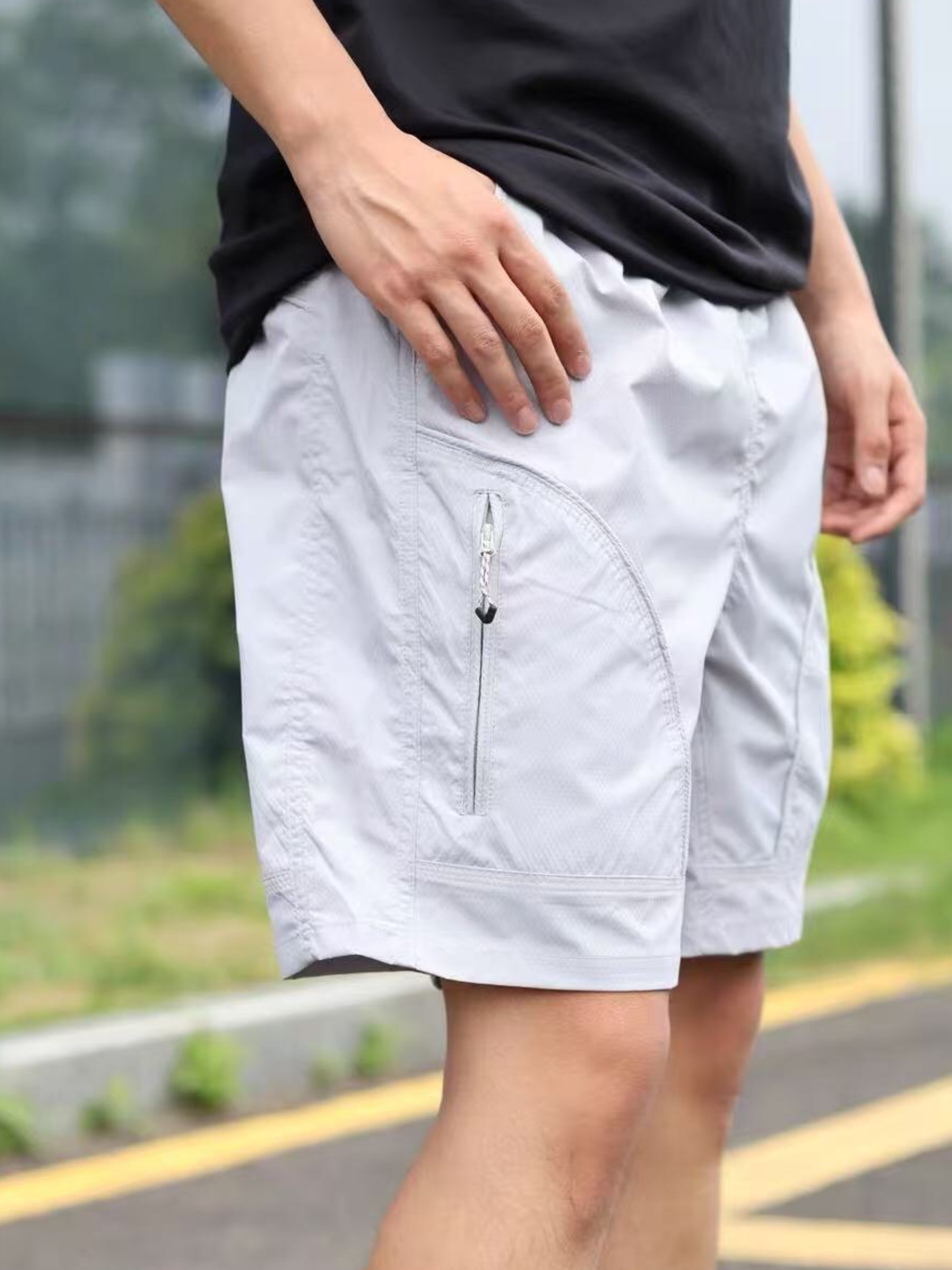 BaseCanopy - Men's Quick-Dry Breathable 5-Inch Shorts GONGGAR SPORTS