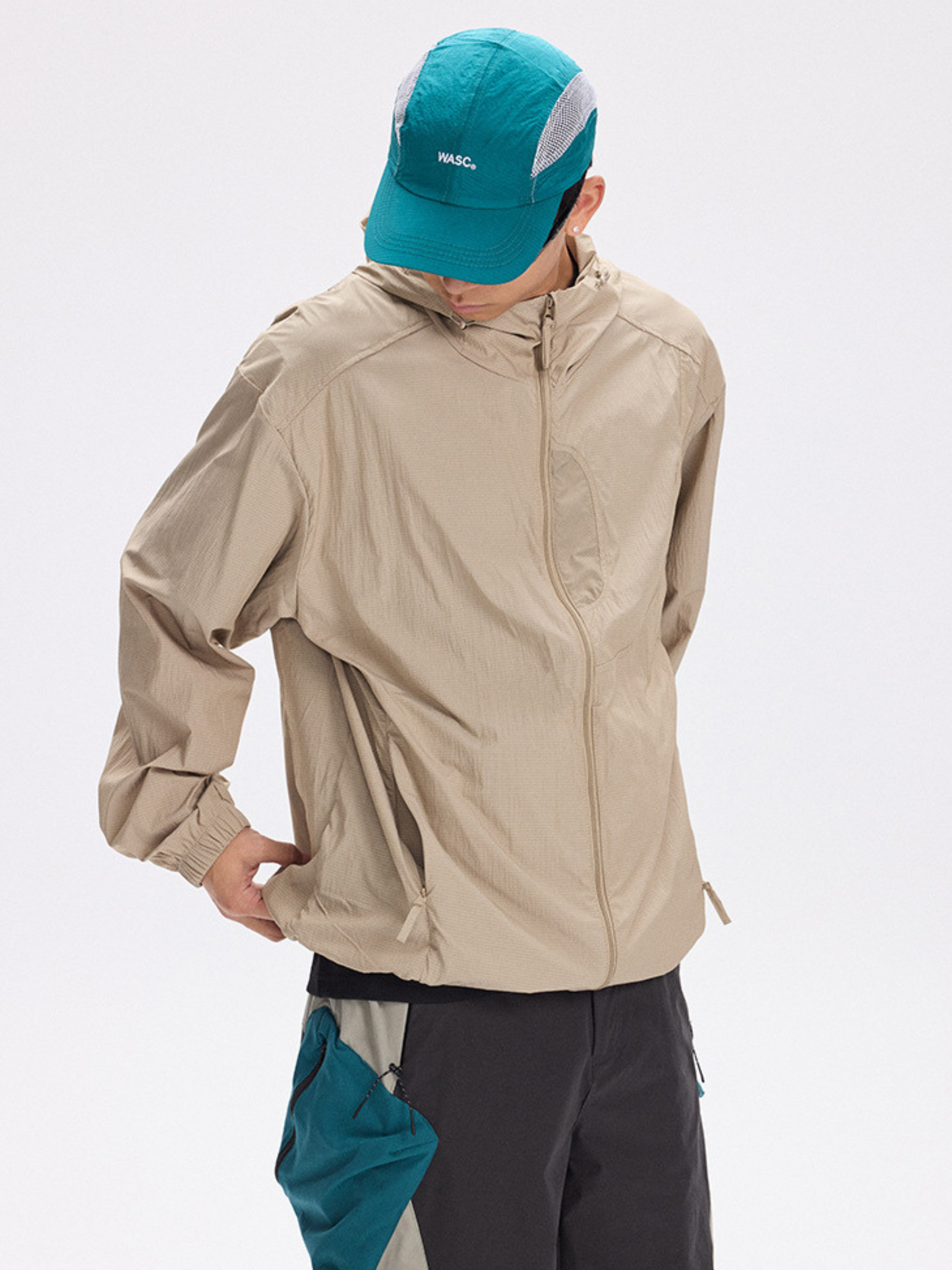 AlpineBoard -  Unisex UPF100+ Raw Yarn Hiking UV Protection Jacket GONGGAR SPORTS