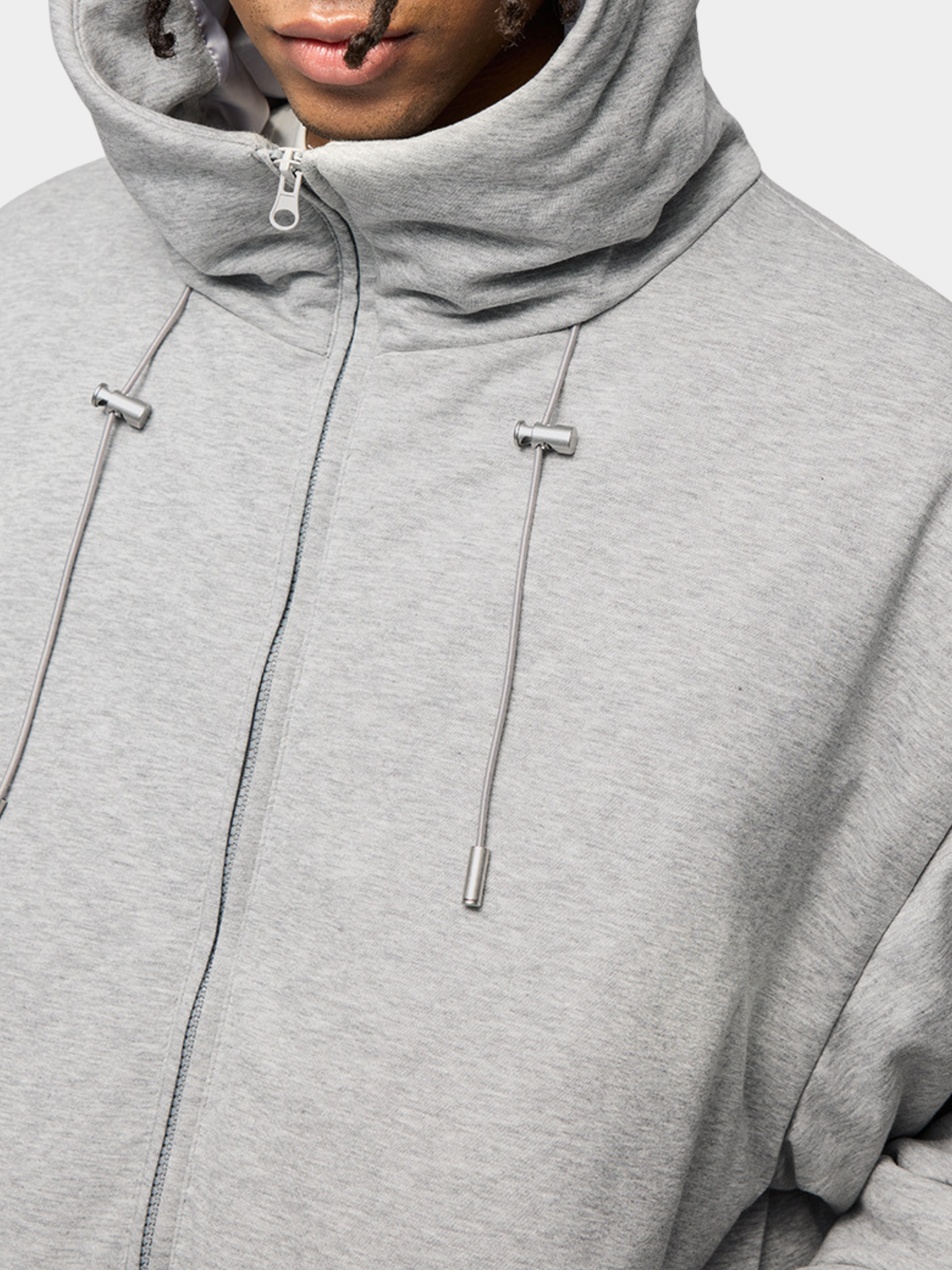 DryCanopy - 90% Duck Down Knit Fabric Hoodie Jacket