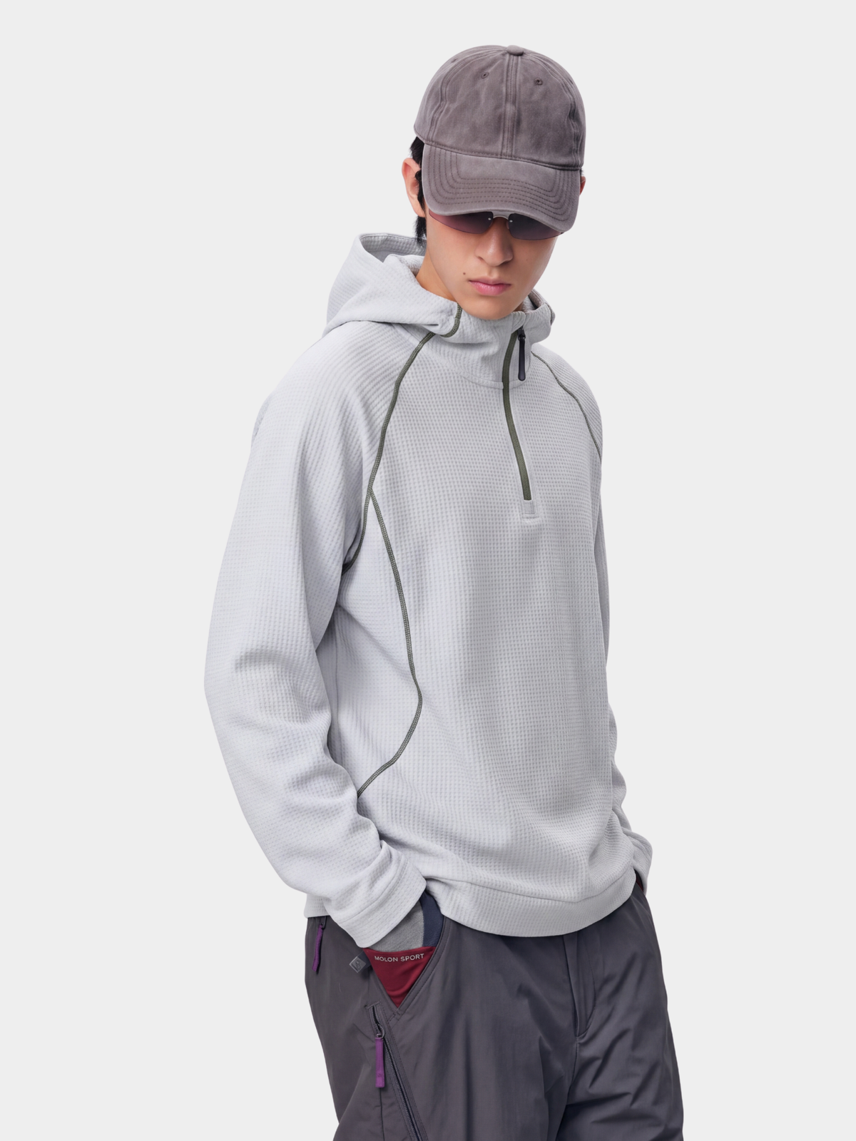 WispPale - Men's UPF40+ Moisture-Wicking Quick-Dry Sweatshirt