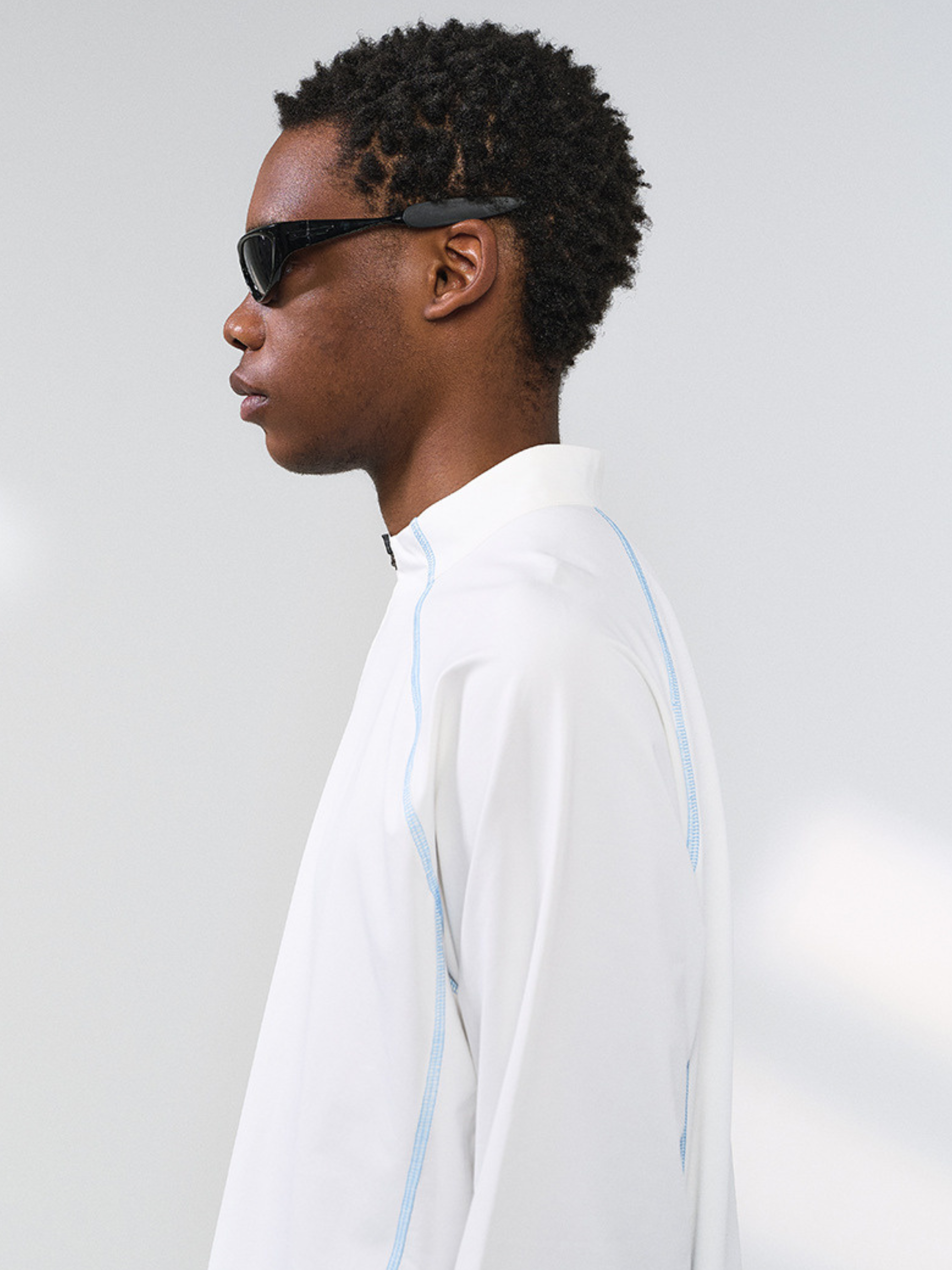 HeatCoat - Men's Windproof High-Neck Half-Zip Base Layer