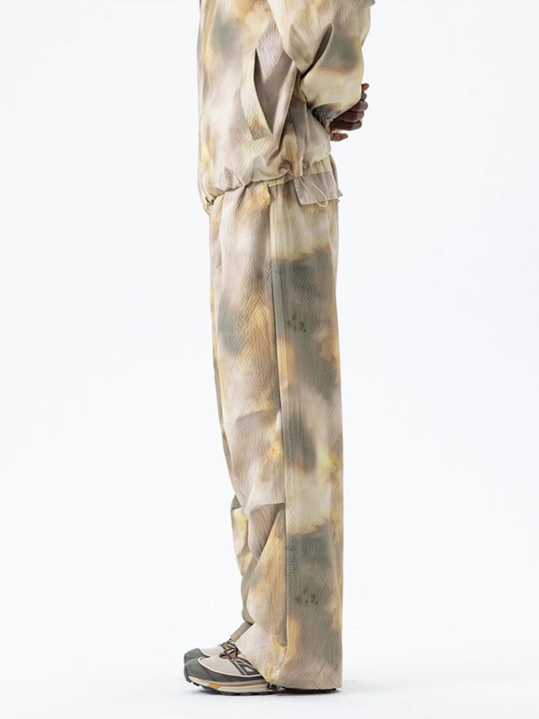 Crimp - Water-Repellent Tie-Dye Cargo Pants