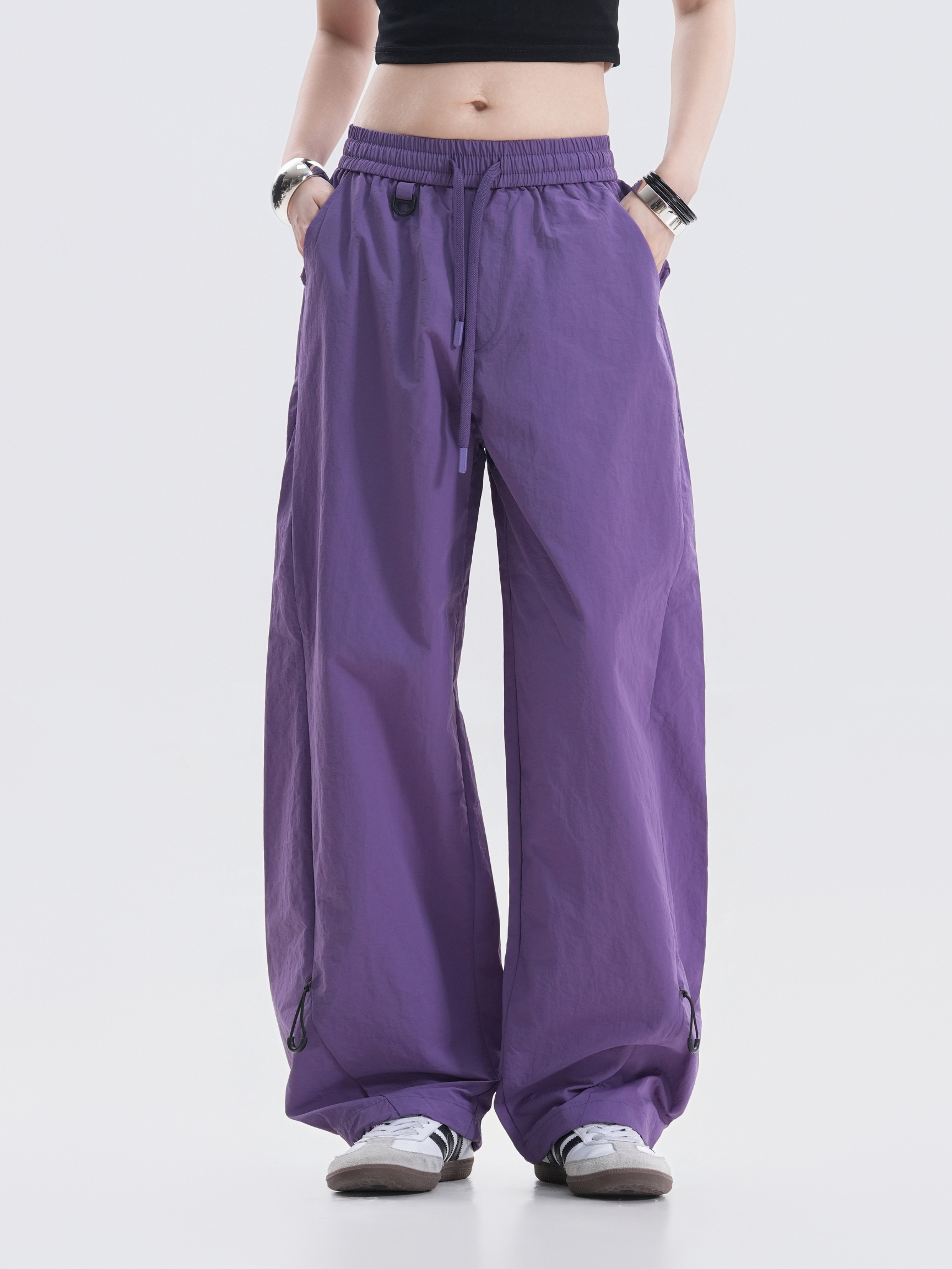 Lithe - Women's Quick-Dry Straight-Leg Cargo Jogger Pants