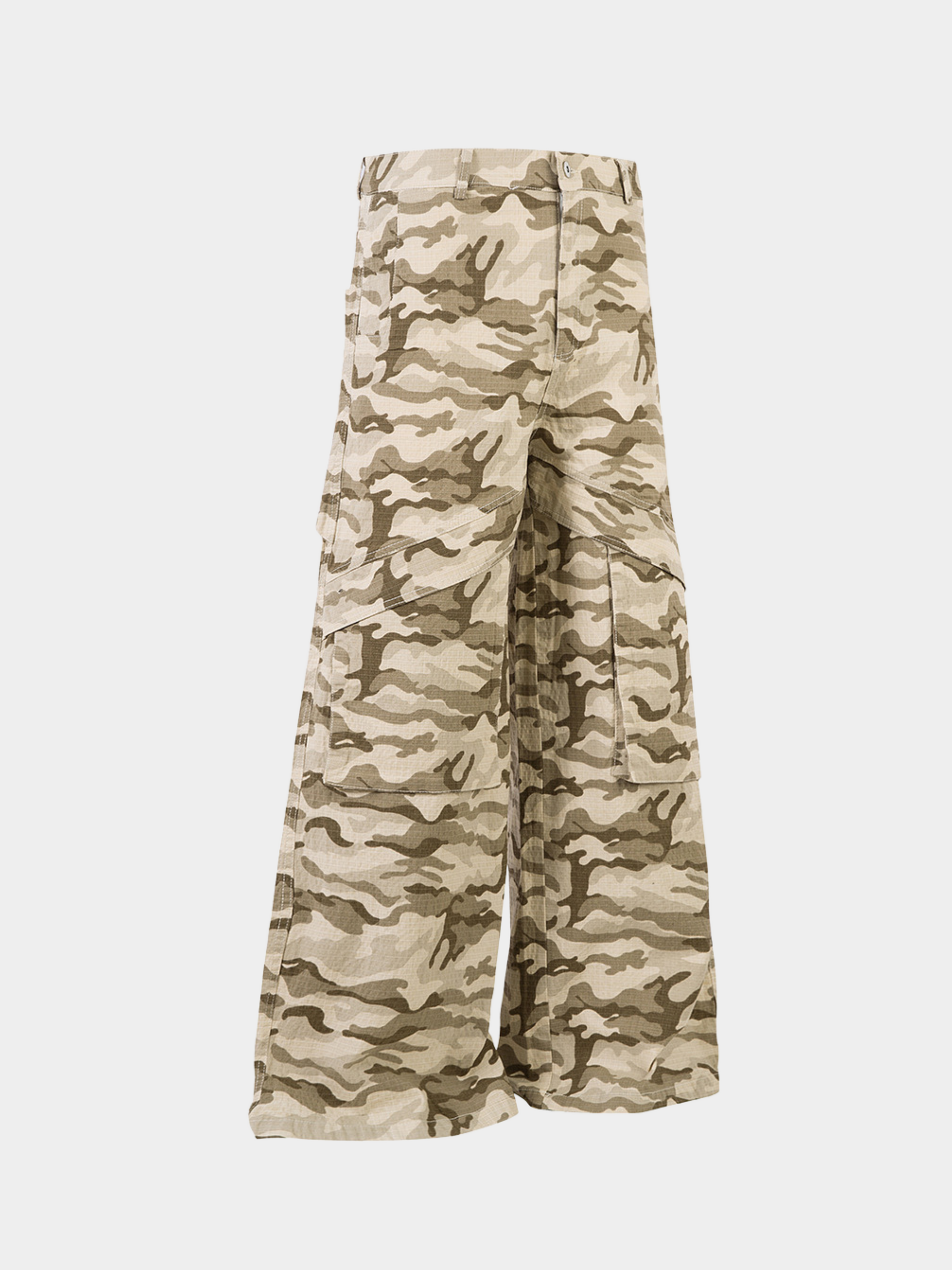 HeatLamp - Men's Loose Camo Wide-Leg Pants GONGGAR SPORTS