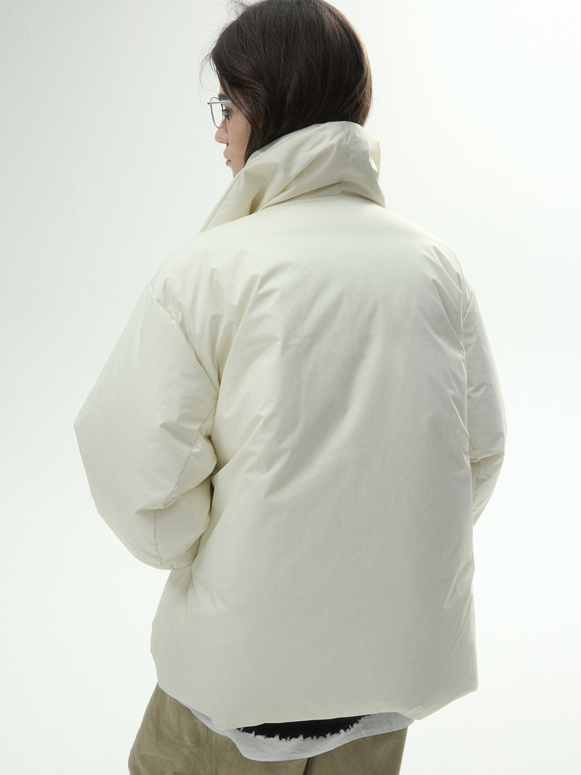 RavenPort - Women’s 90% White Duck Down Belted Short Puffer Jacket GONGGAR SPORTS