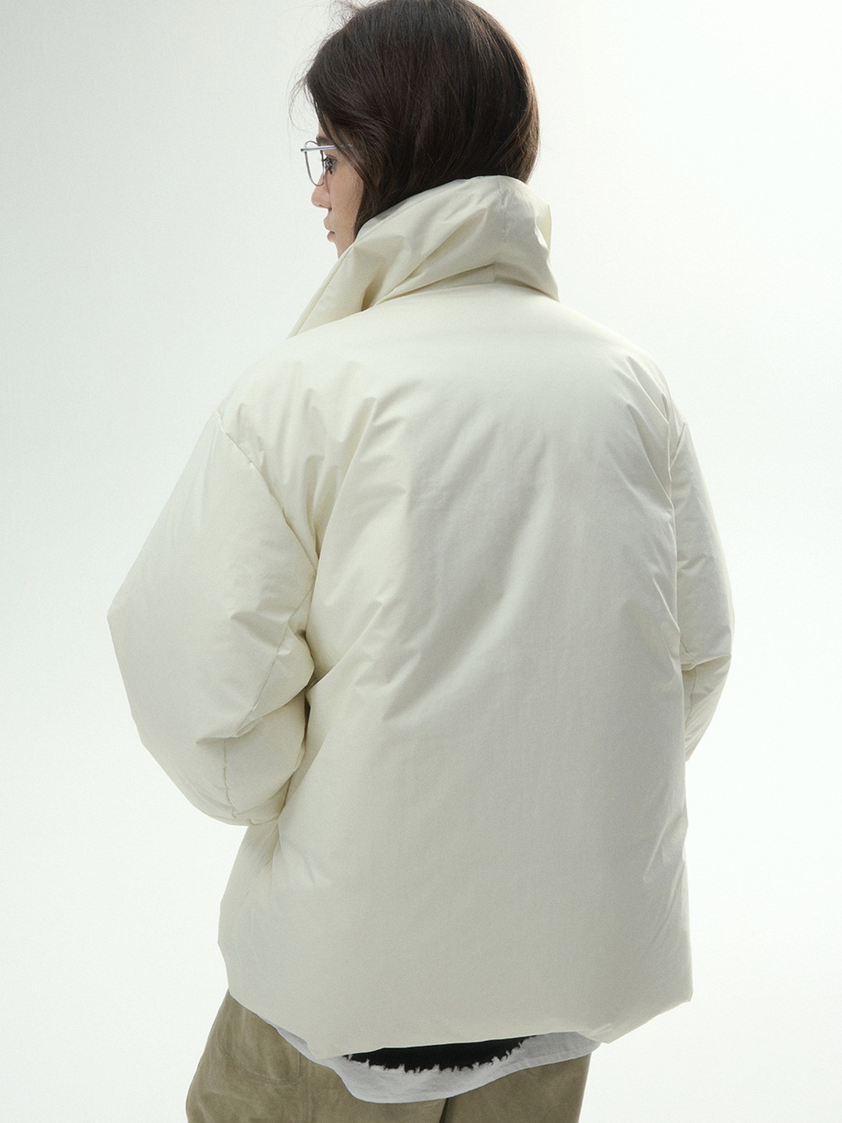 RavenPort - Women’s 90% White Duck Down Belted Short Puffer Jacket GONGGAR SPORTS