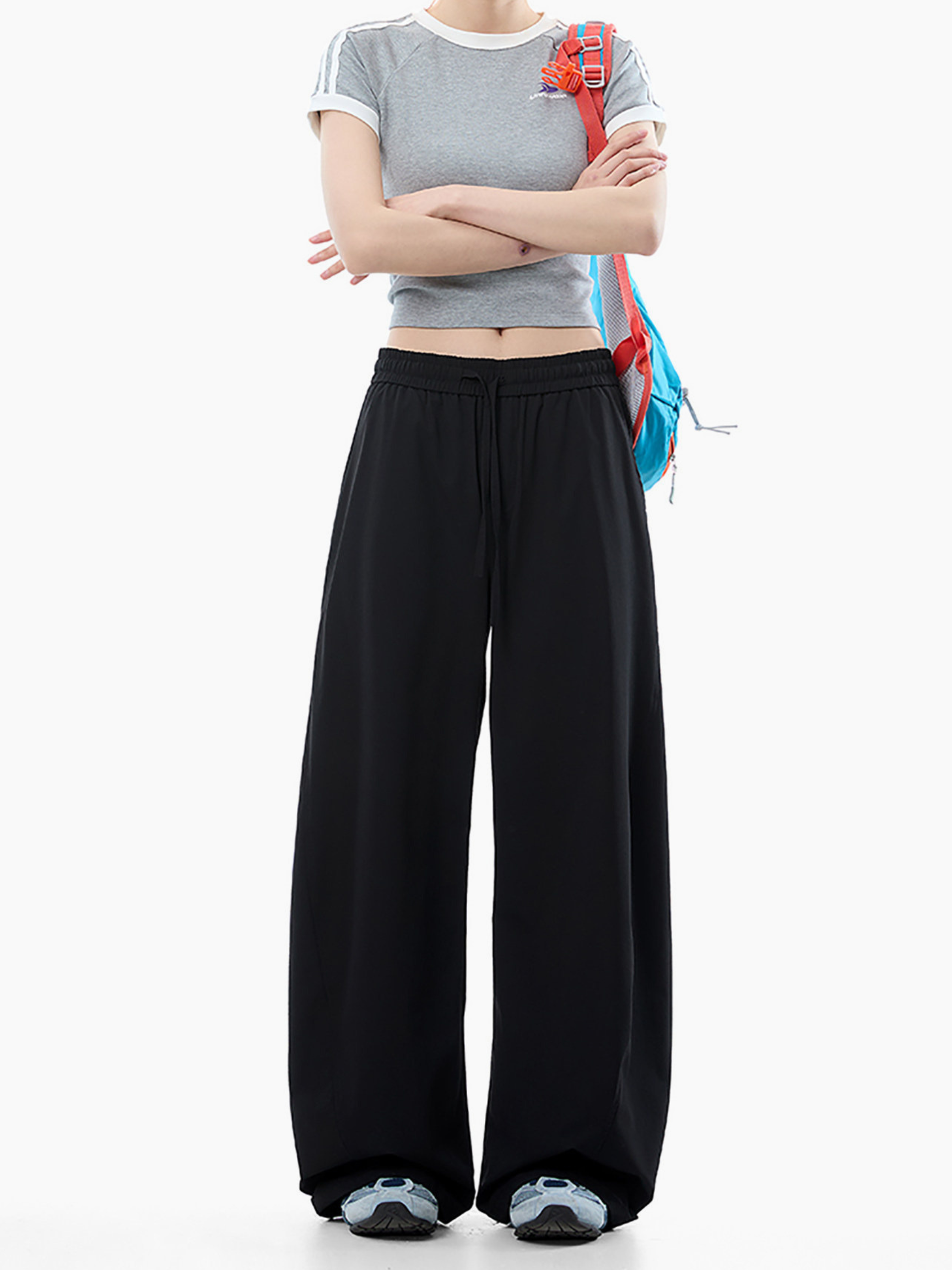 HaloFlow - Women's Breathable Cooling Curved-Leg Sport Pants