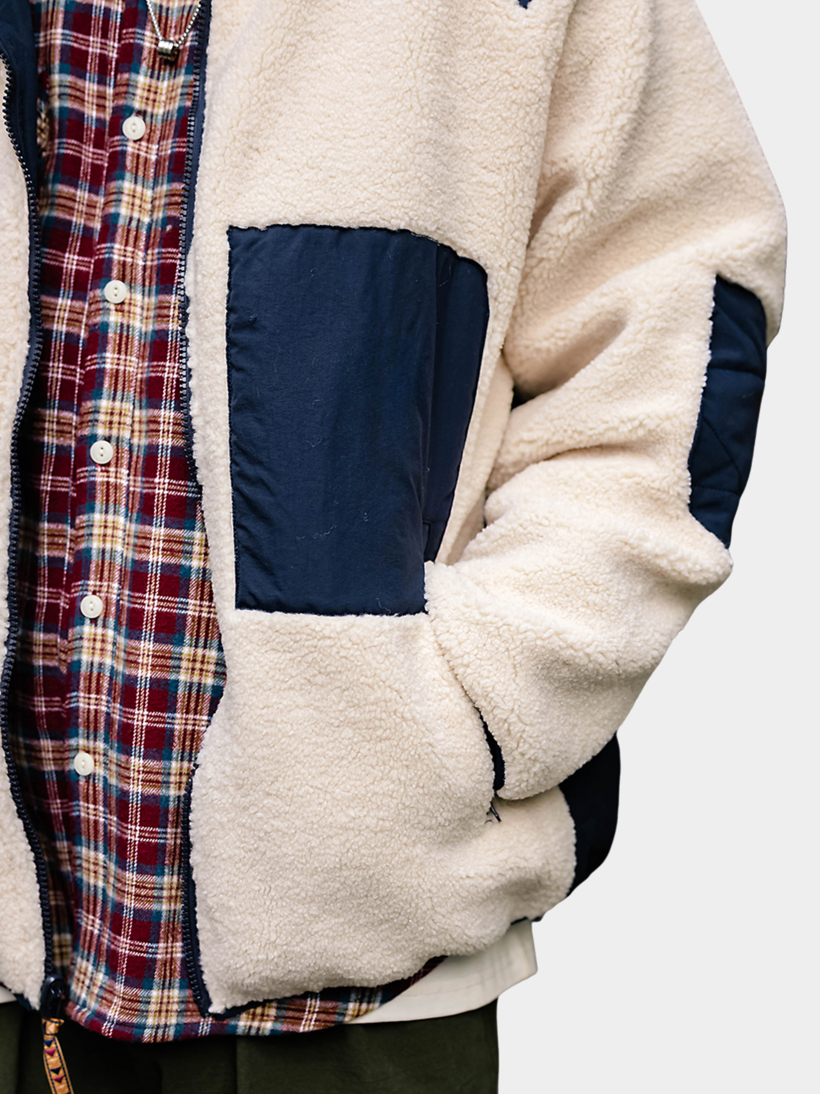 GlowCanopy - Men's Waterproof & Windproof Reversible Fleece Jacket