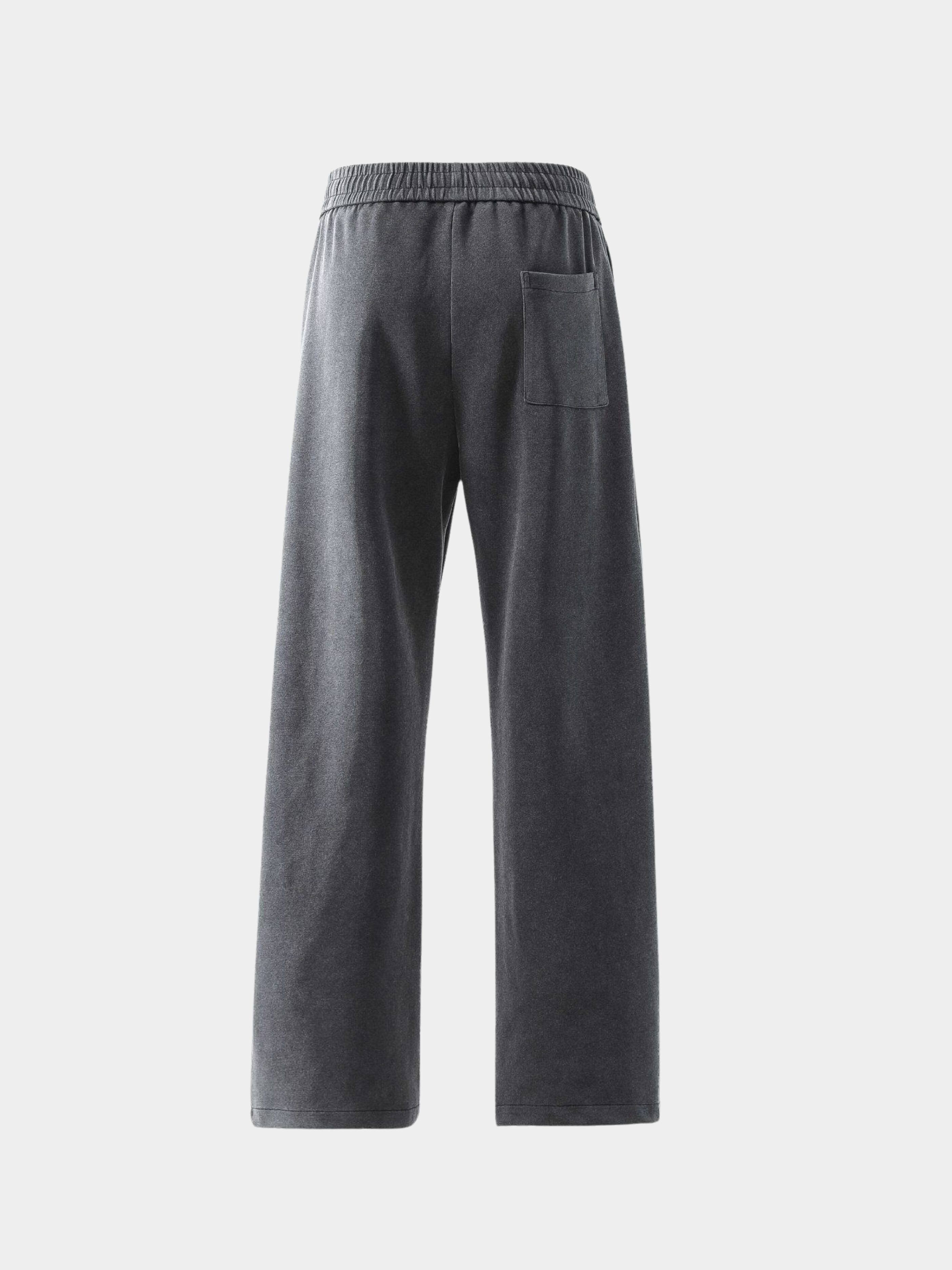 FoxField - Unisex Vintage Creased Straight-Leg Cotton Trousers GONGGAR SPORTS