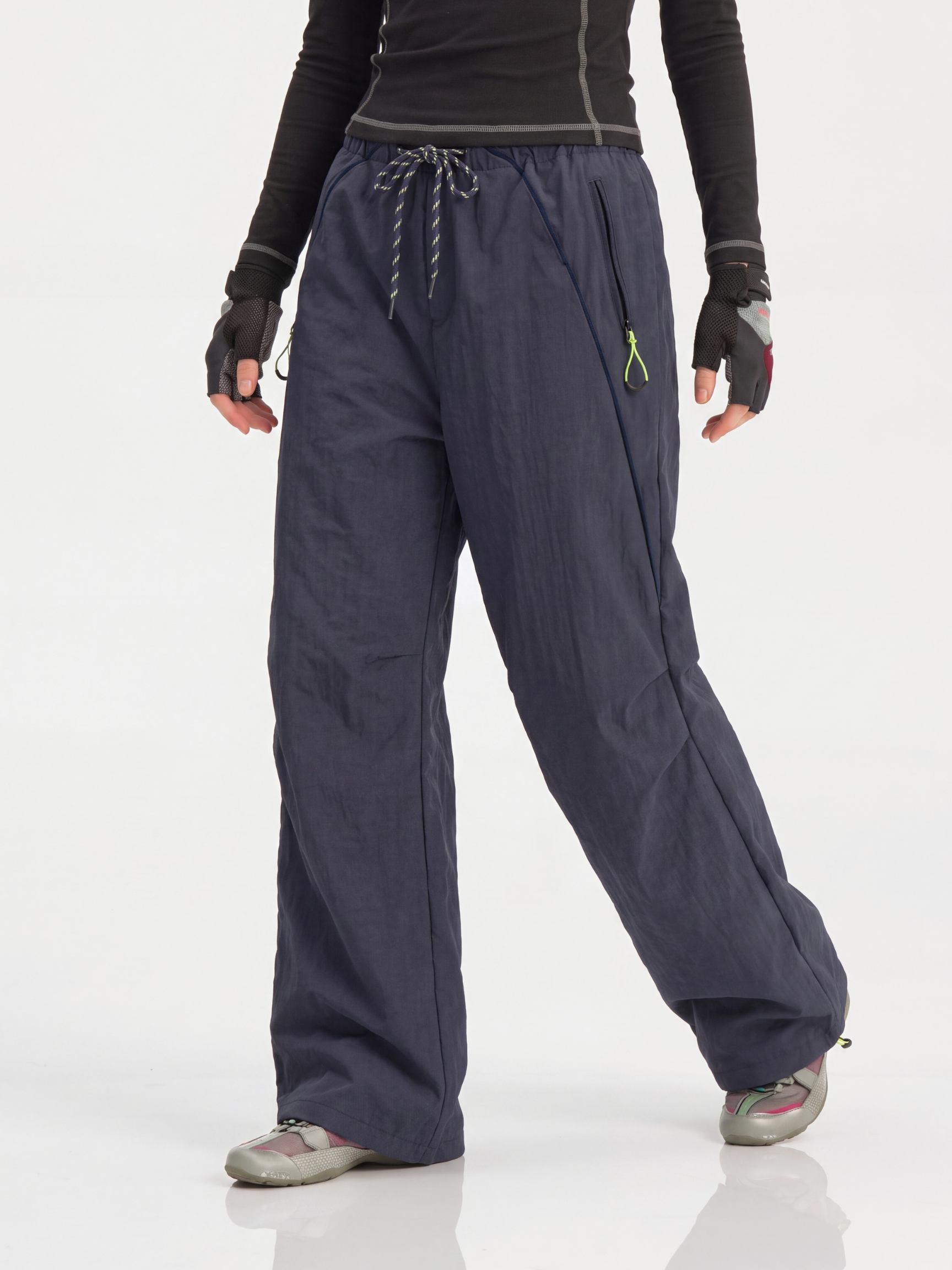 LiteSway - Women's Water-Repellent Quick-Dry Pleated Cargo Pants