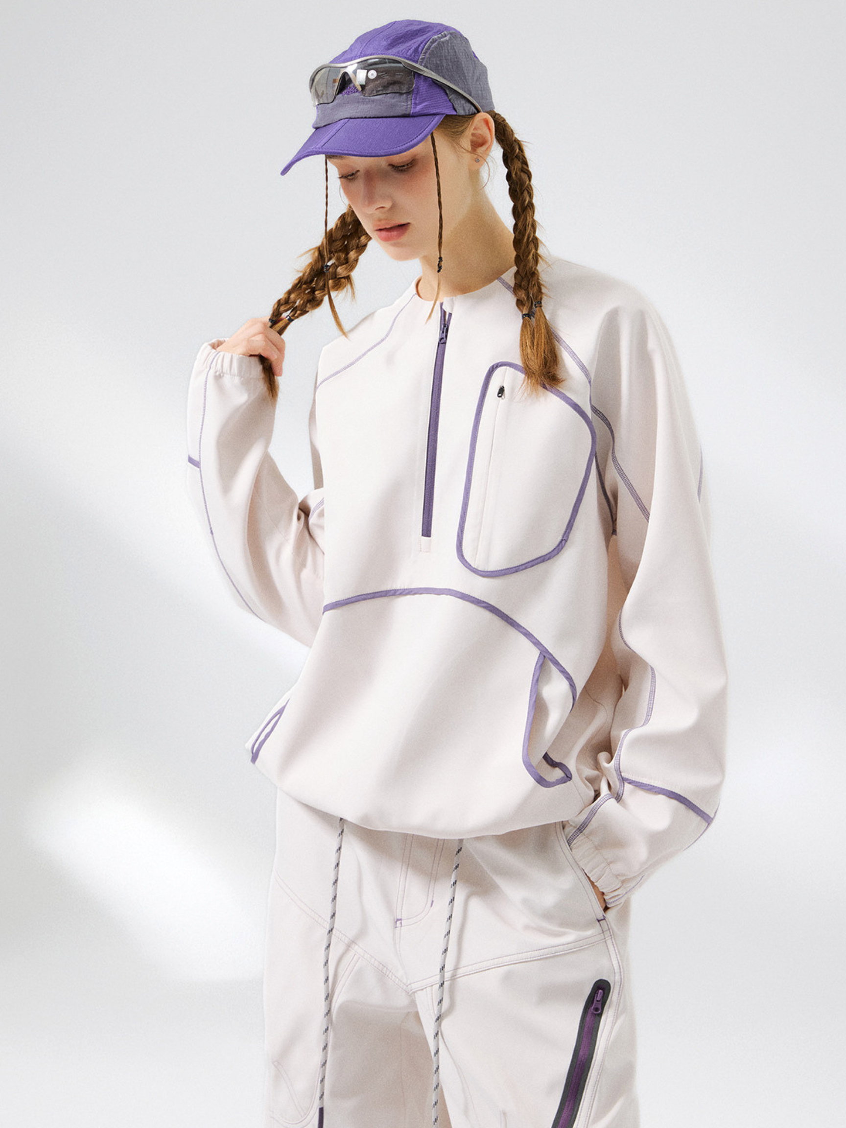 Feather - Functional Wind-Resistant Water-Repellent Pullover Jacket