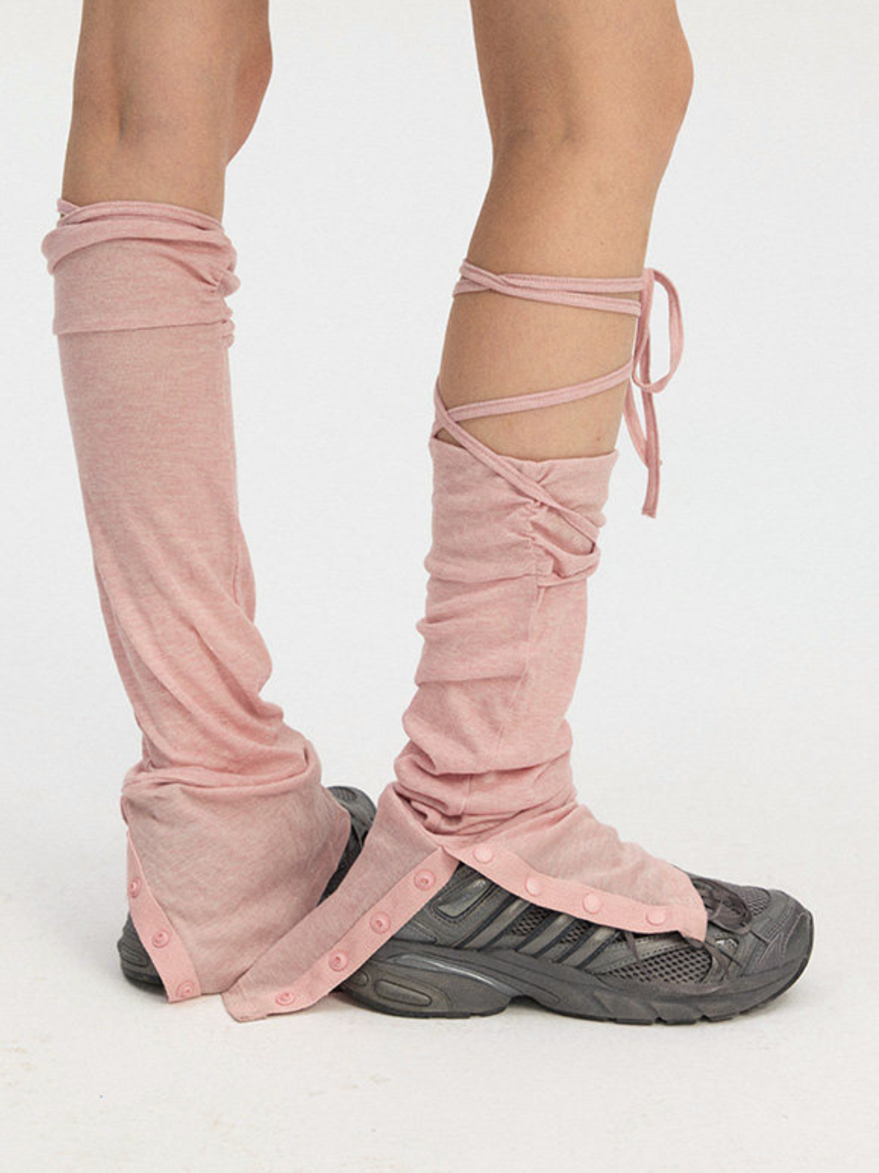 BellDrift - Women's Adjustable Tie-Up Flared Leg Warmers