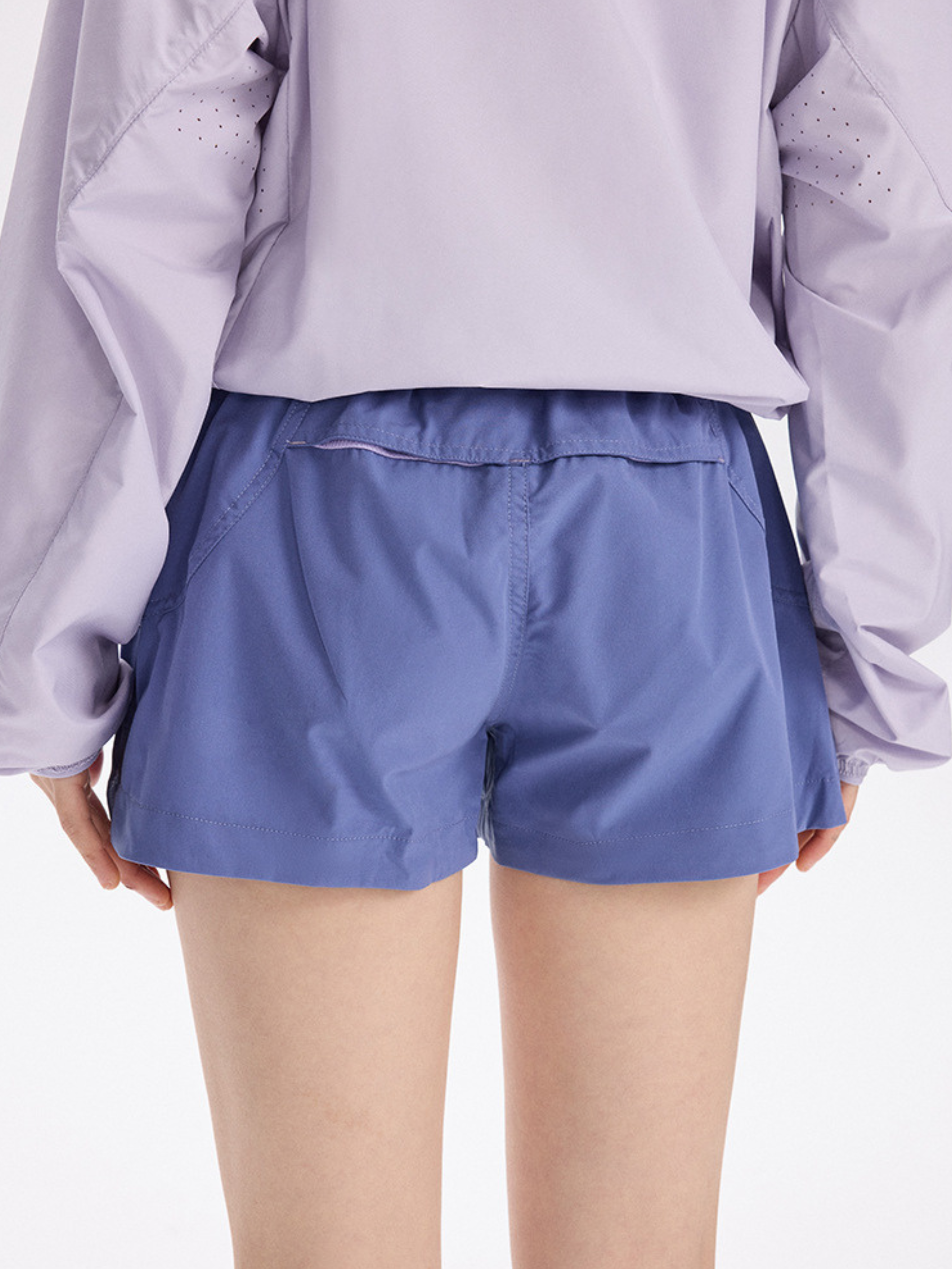 Cougarcrack - Women's Moisture-Wicking Quick-Dry Elastic Waist Shorts