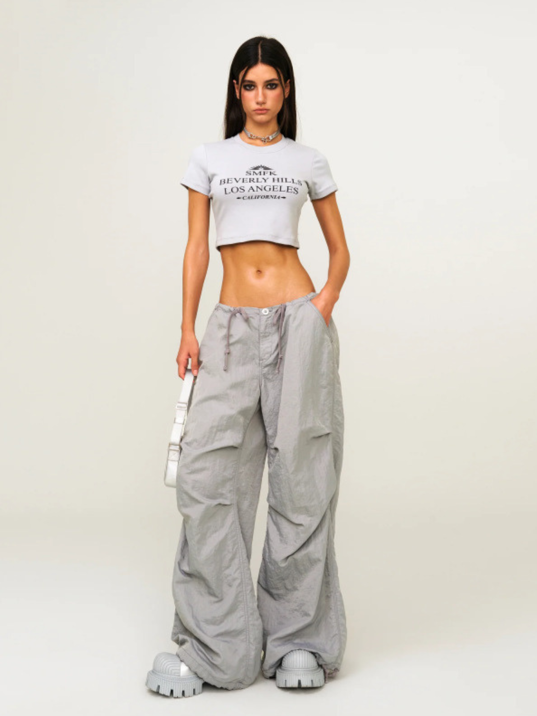 WolfStep - Women's Drawstring Wide-Leg Sports Pants