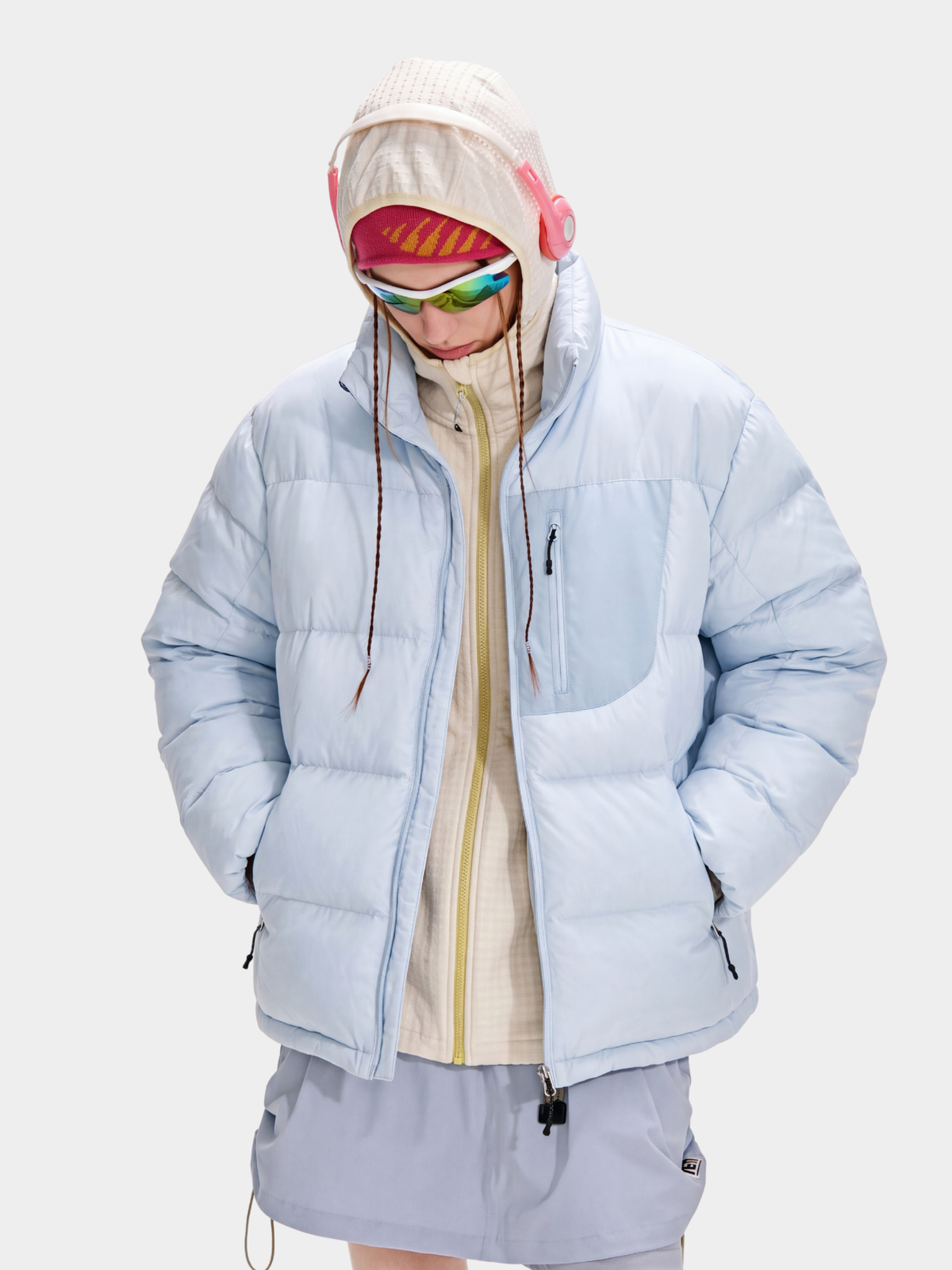 Mesaflat - Water-Repellent Insulated Stand Collar Insulated Jackets