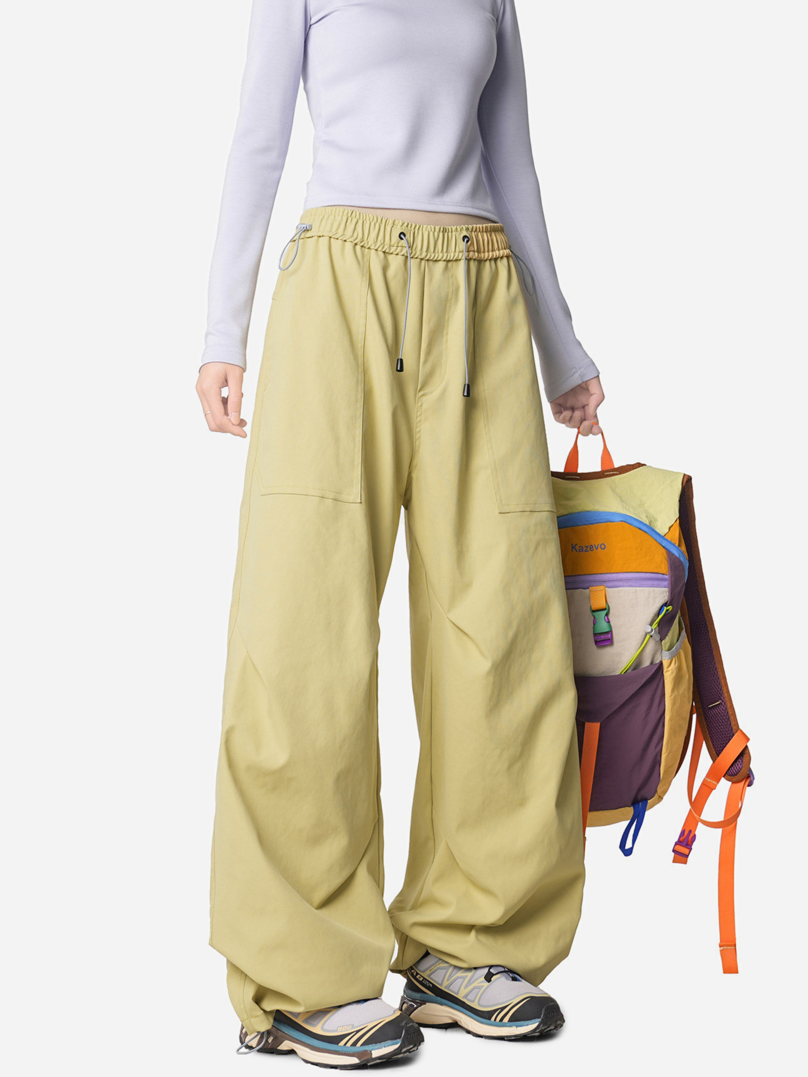 Backtrail - Unisex Lightweight Quick-Dry Hiking Paratrooper Pants