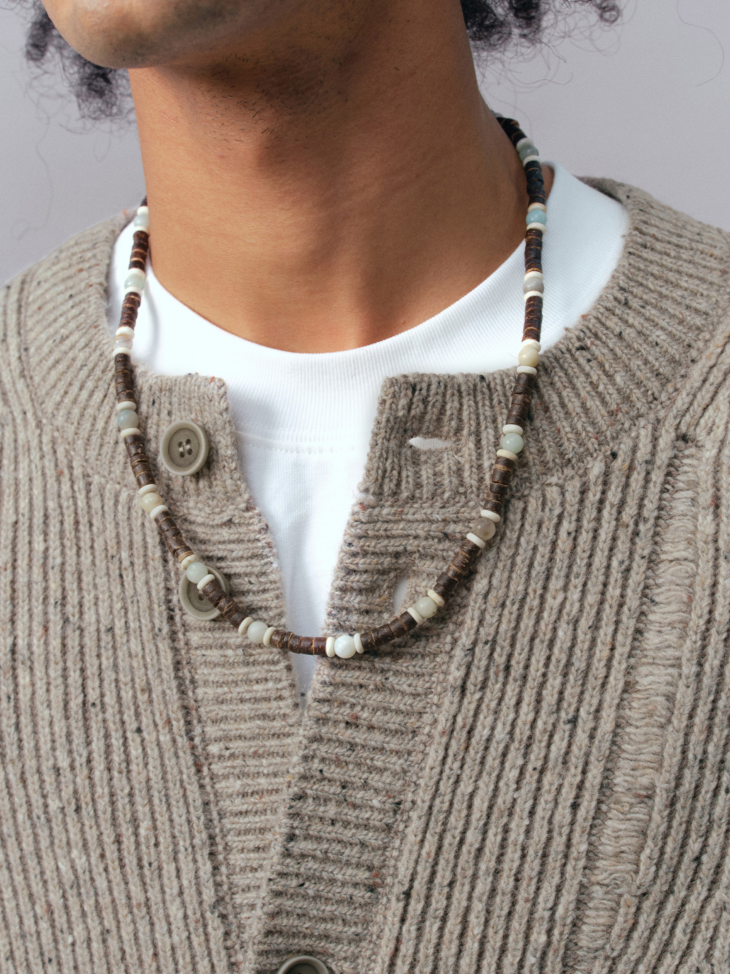 Embercrag - Unisex Crewneck Distressed Knit Sweater