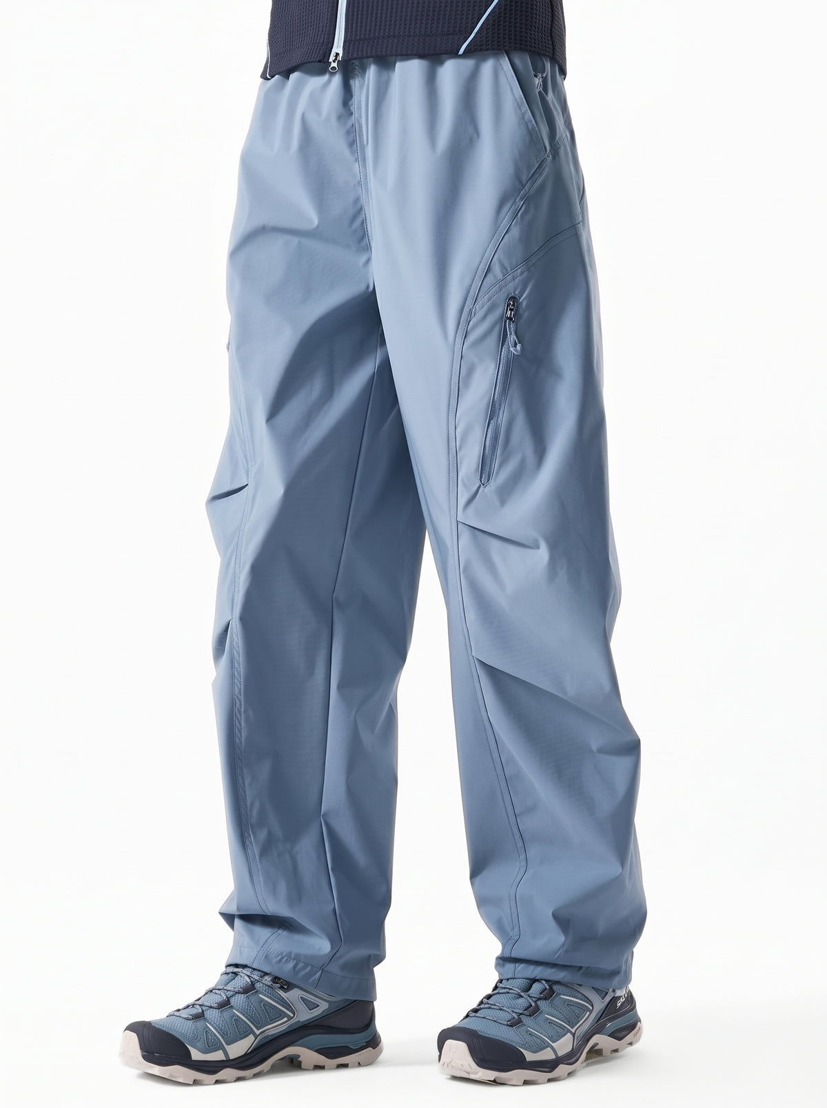 EchoWall - Water-Repellent Wind-Resistant Color-Block Paratrooper Pants