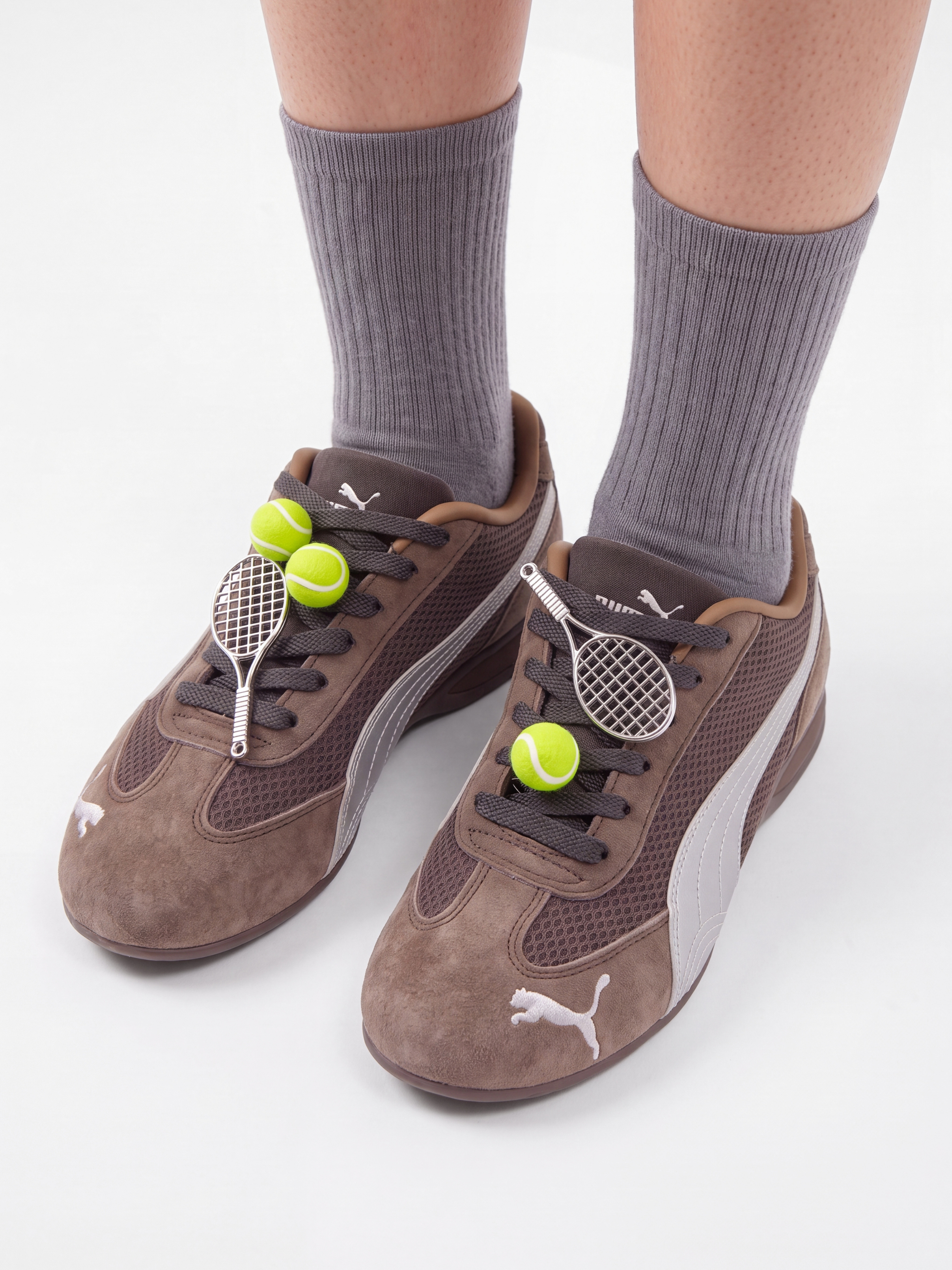 TennisLace - 3D Tennis Ball Shoelace Charm