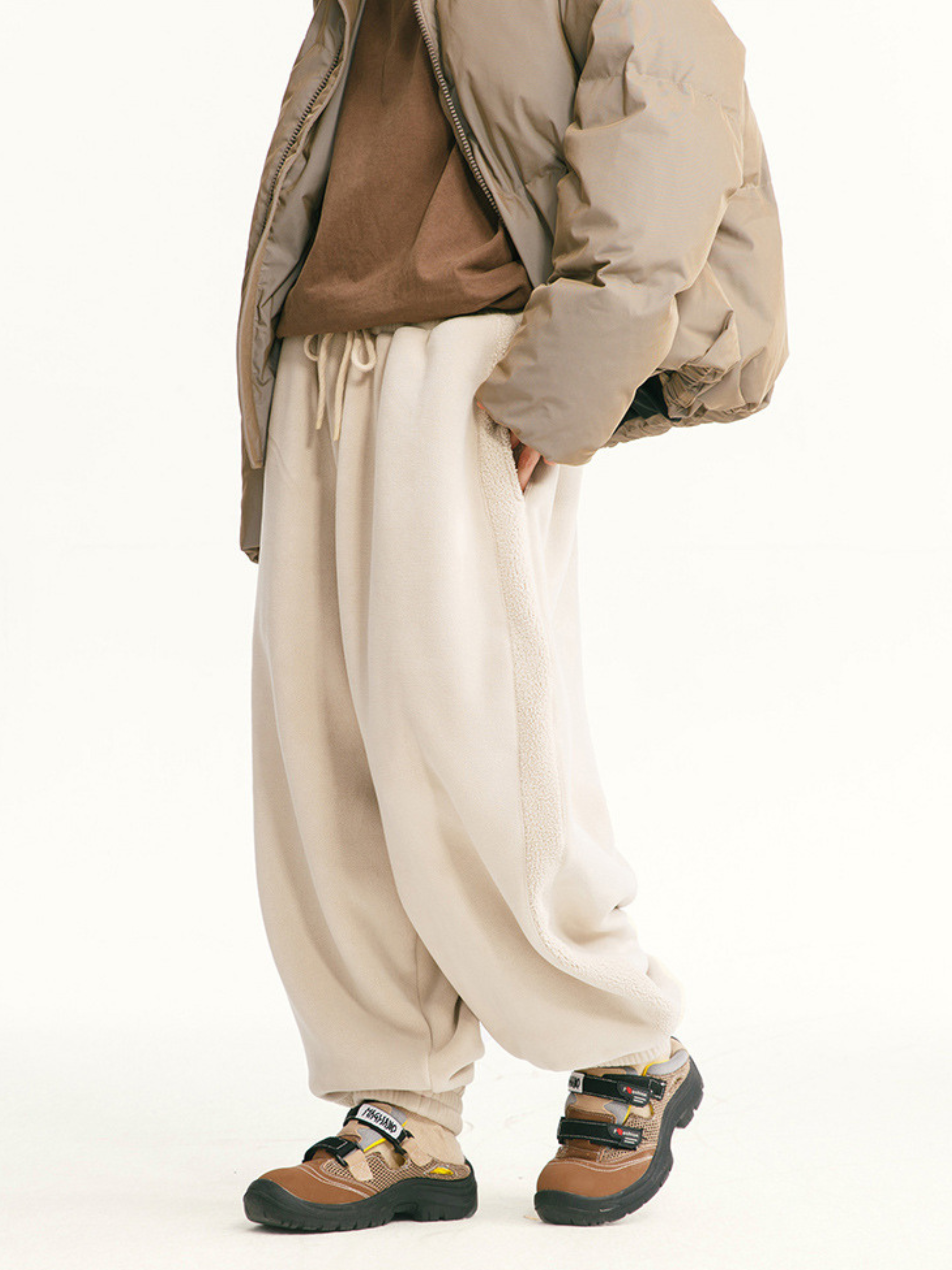 FoxPoint - Unisex Heavyweight Teddy Fleece Jogger Pants