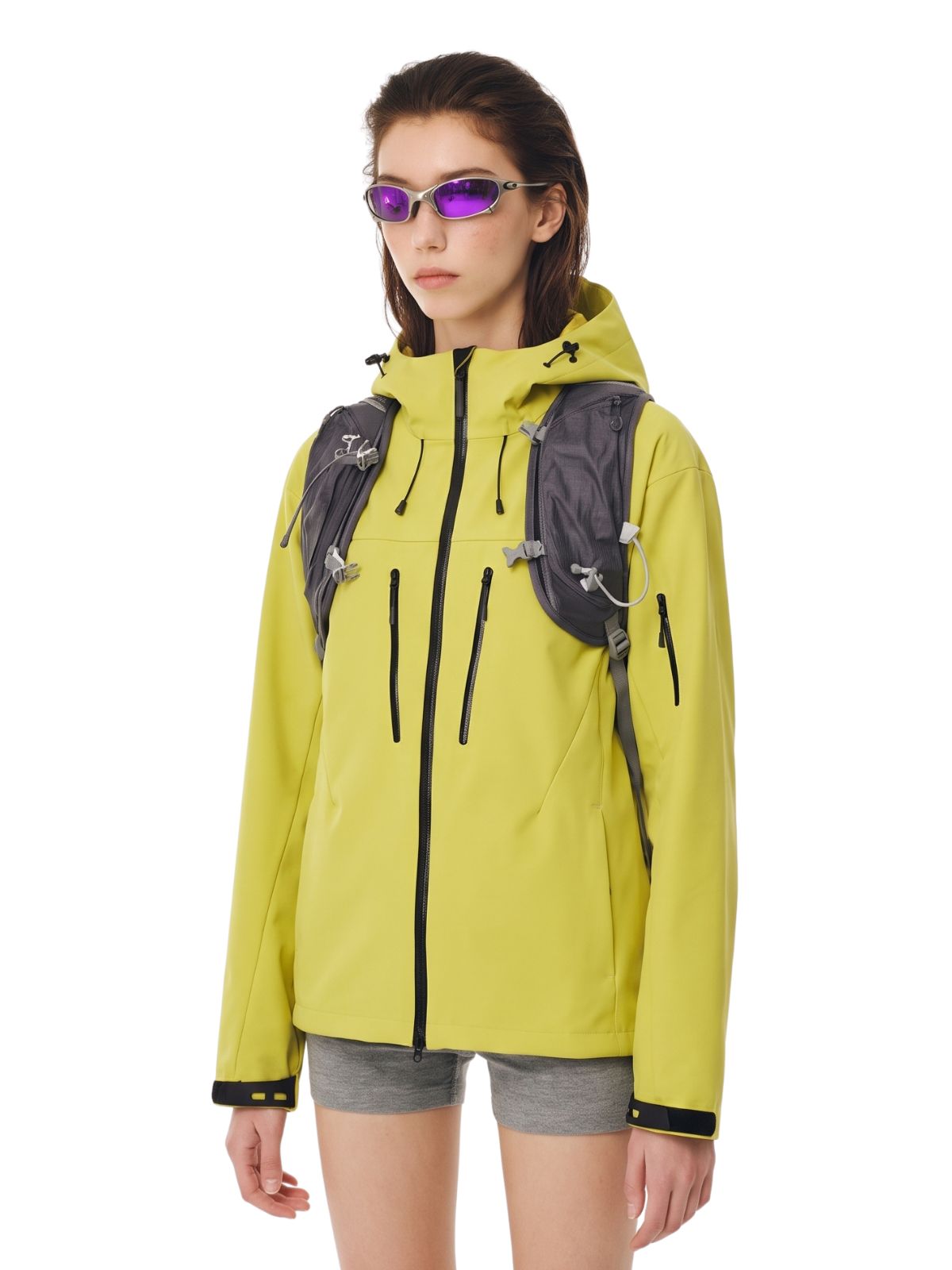 AshVault - Unisex 5,000mm Waterproof Windproof Seam-Sealed Shell Jacket