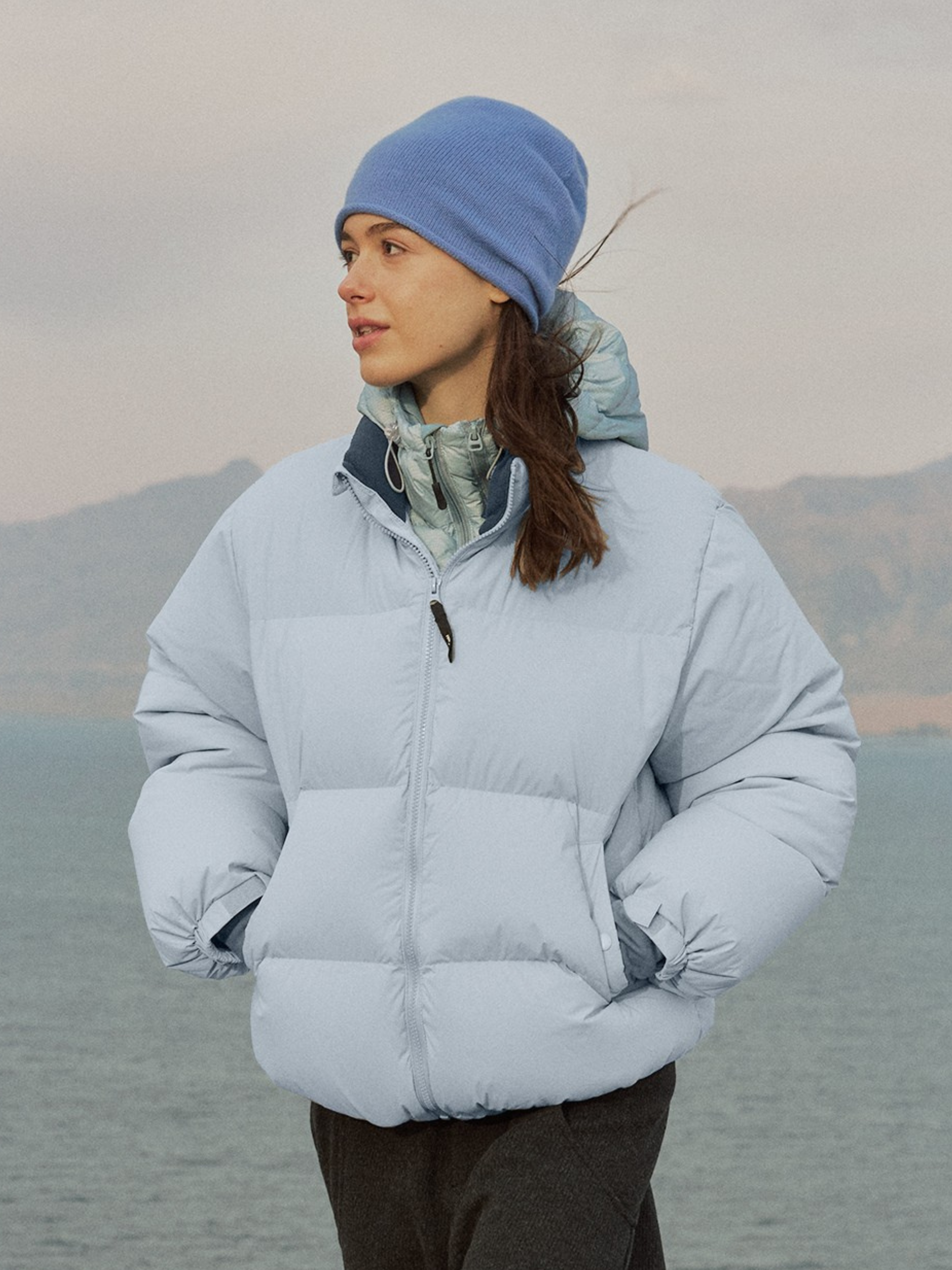 Nightspike - Unisex Wind-Resistant High-Neck Insulated Jacket