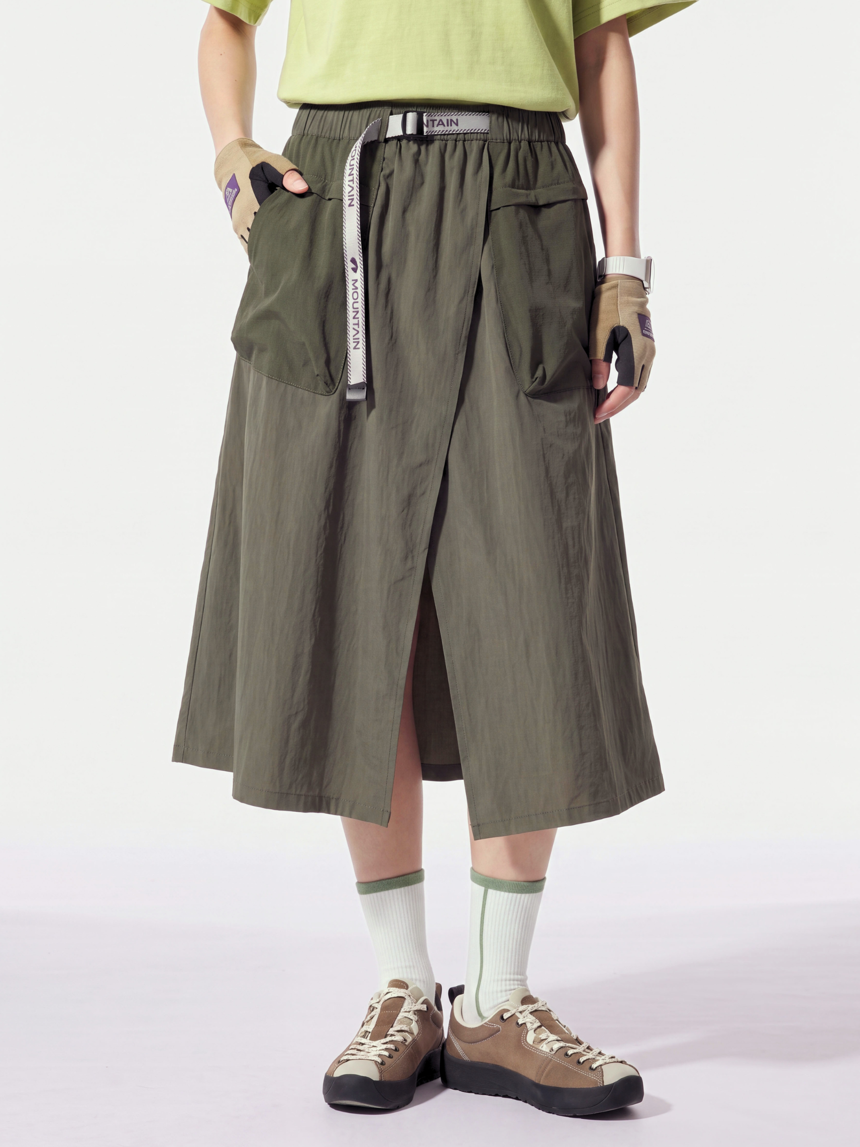 FloatDual - Women's Water-Repellent Quick-Dry Color-Block Outdoor Skirt