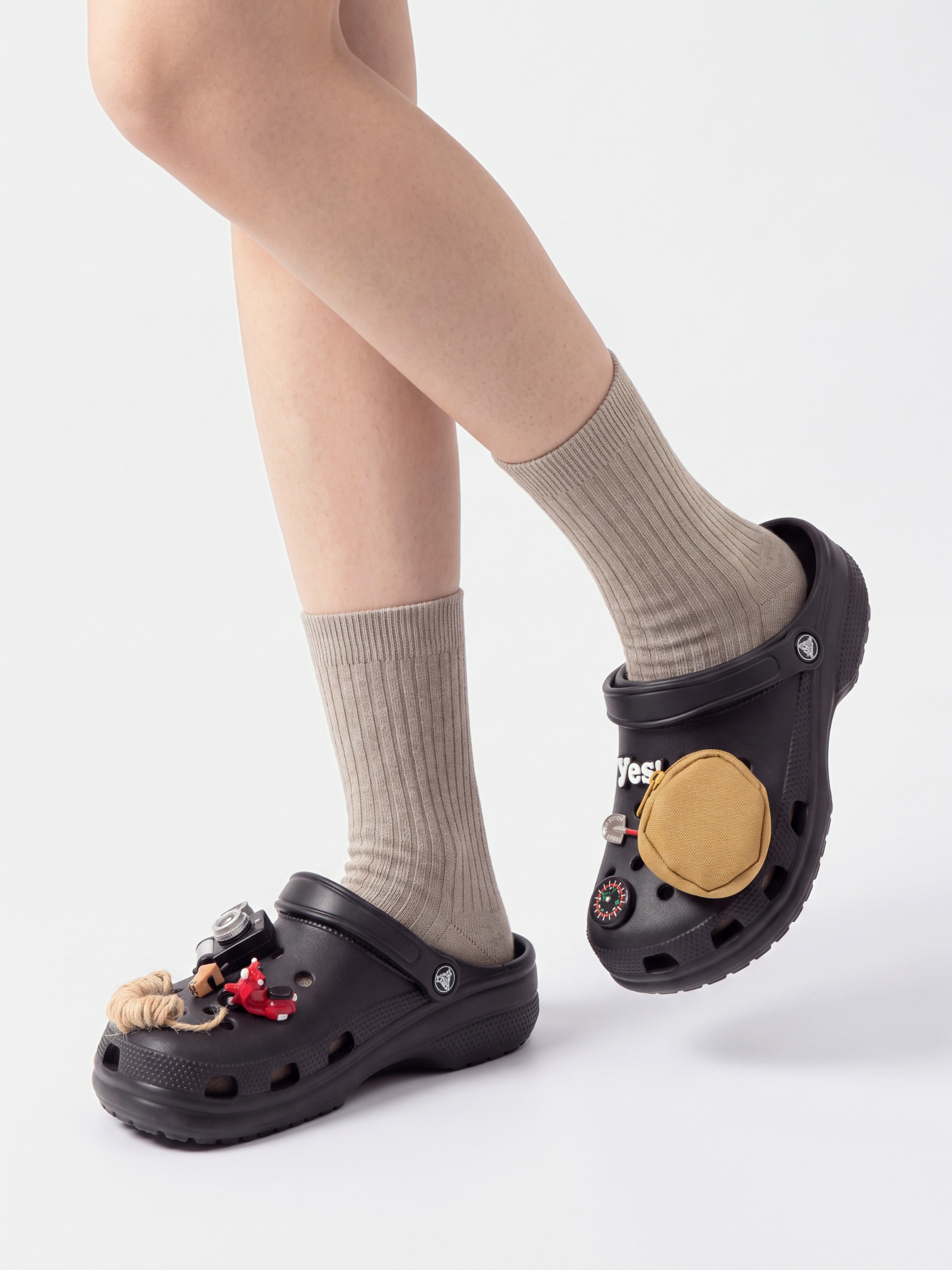 DewBud - Camping-Inspired Removable Shoe Charms
