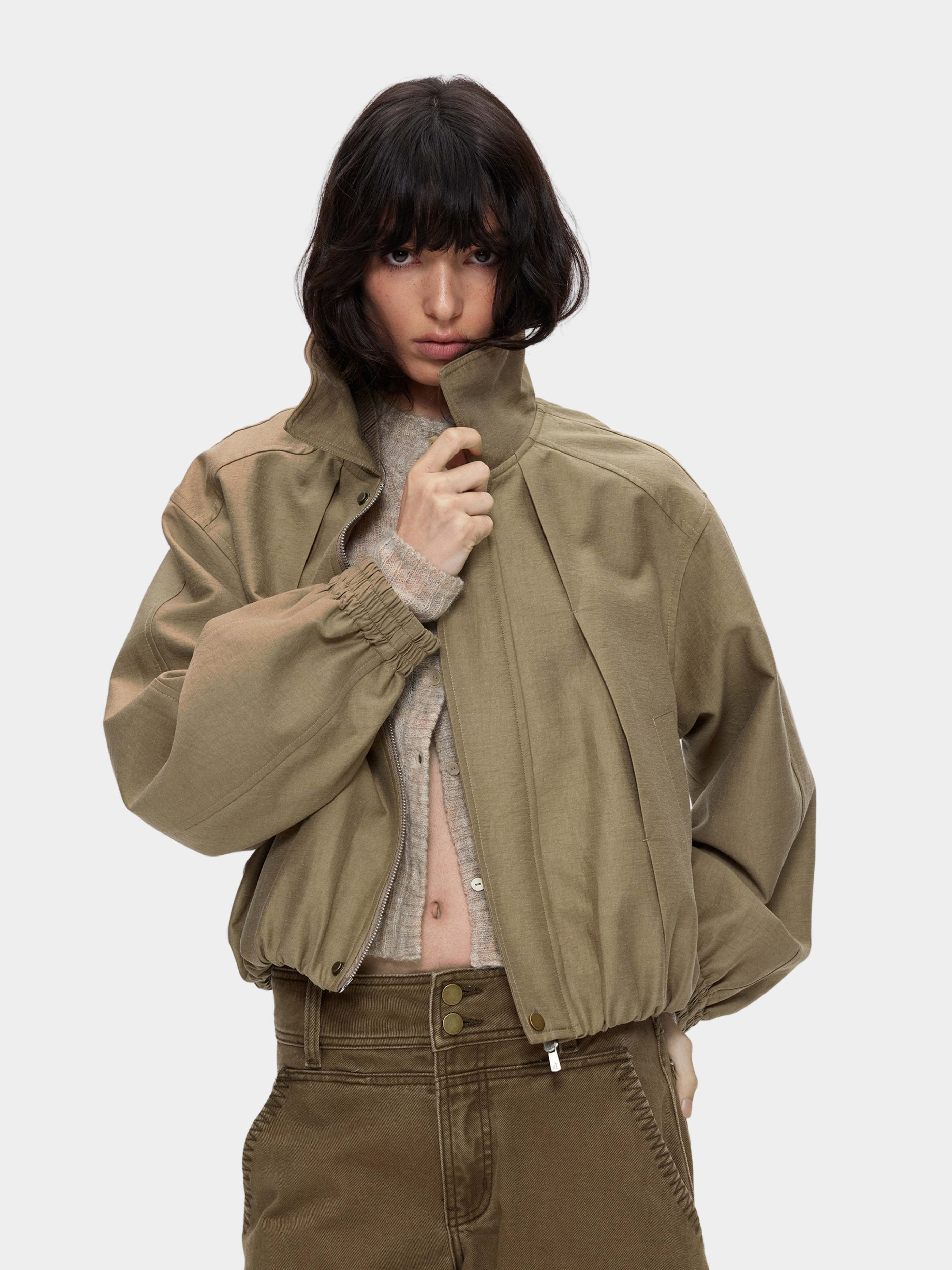 Ashflare - Women's TENCEL™ Linen Blend Structured Jacket