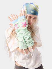 IceWeave - Star Stripe Print Cooling UV Protection Arm Sleeves