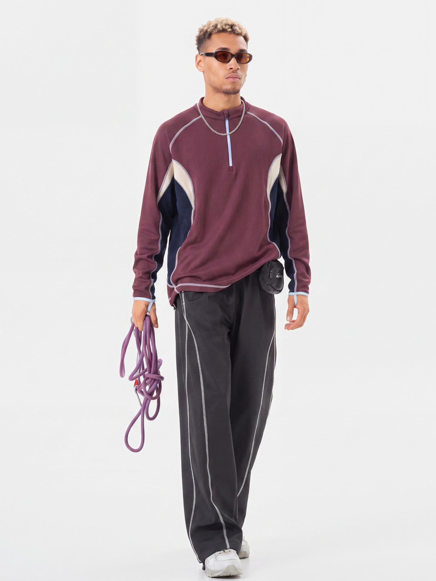WarmKnit - Antibacterial Thermal Fleece Long Sleeve Sweatshirt
