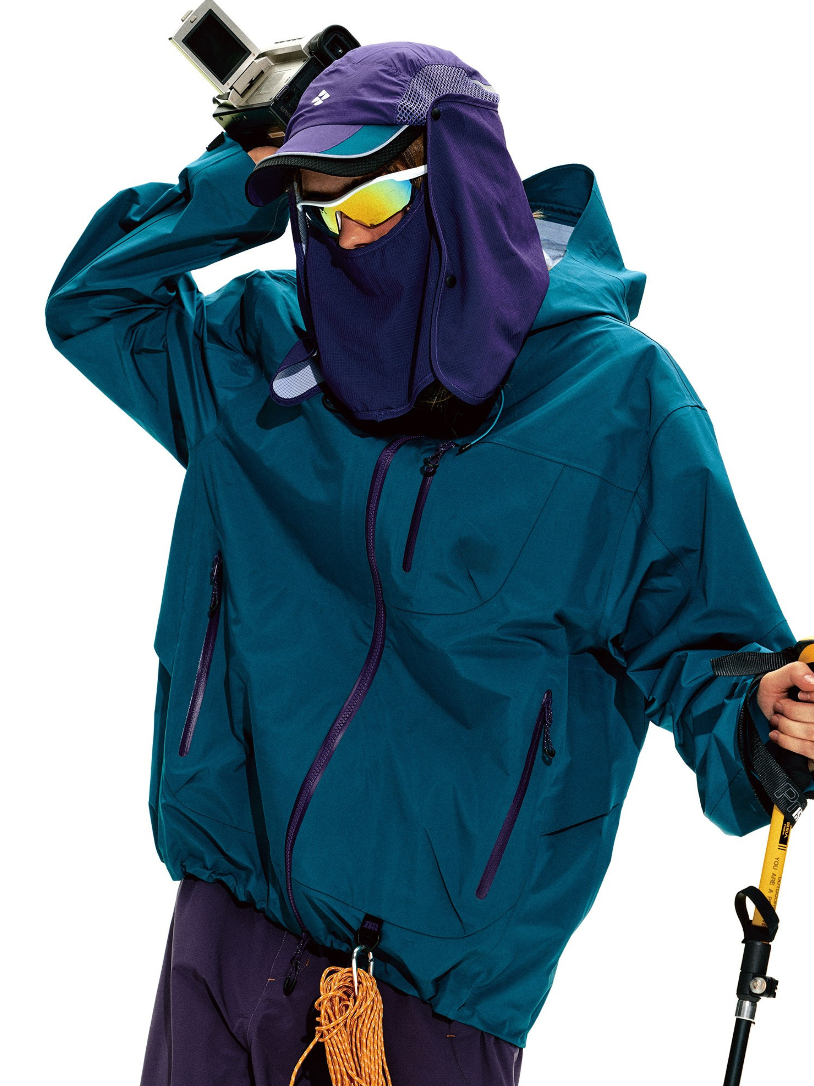 CampFlask - Unisex 3-Layer Waterproof Hard Shell Jacket