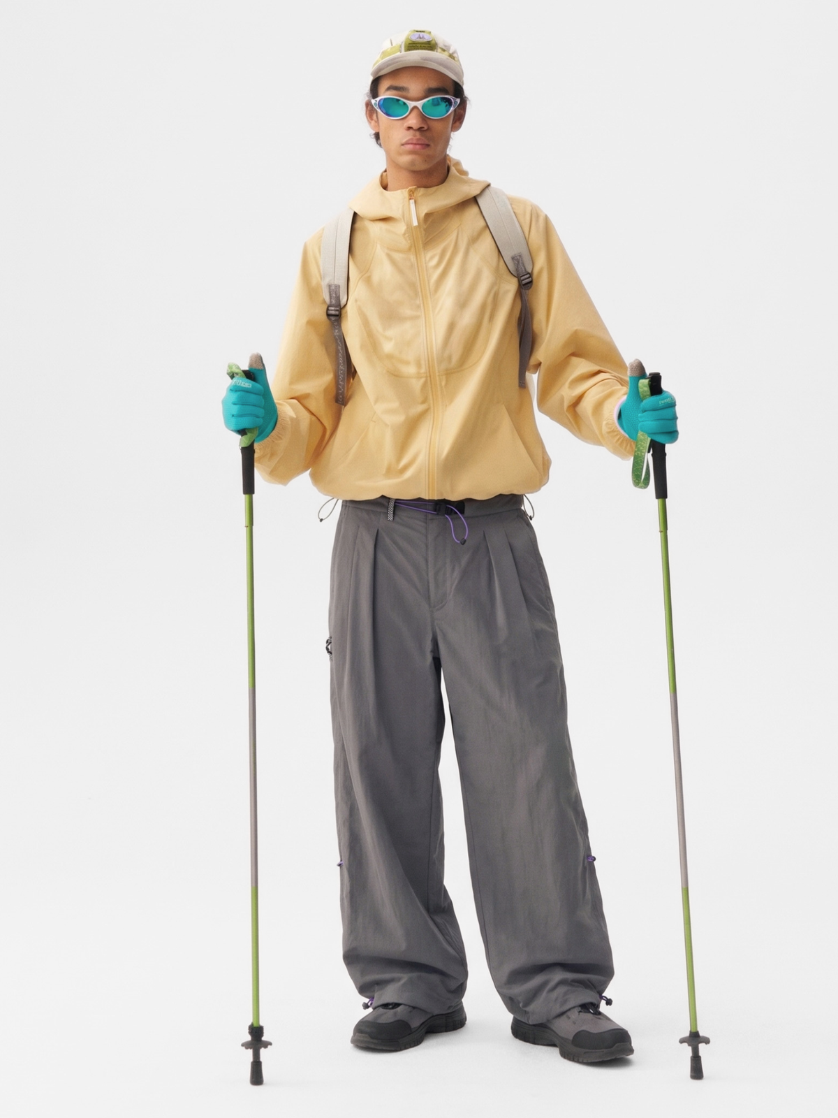 SplitDrift - Unisex Water-Repellent Lightweight Stretch Wide-Leg Outdoor Pants