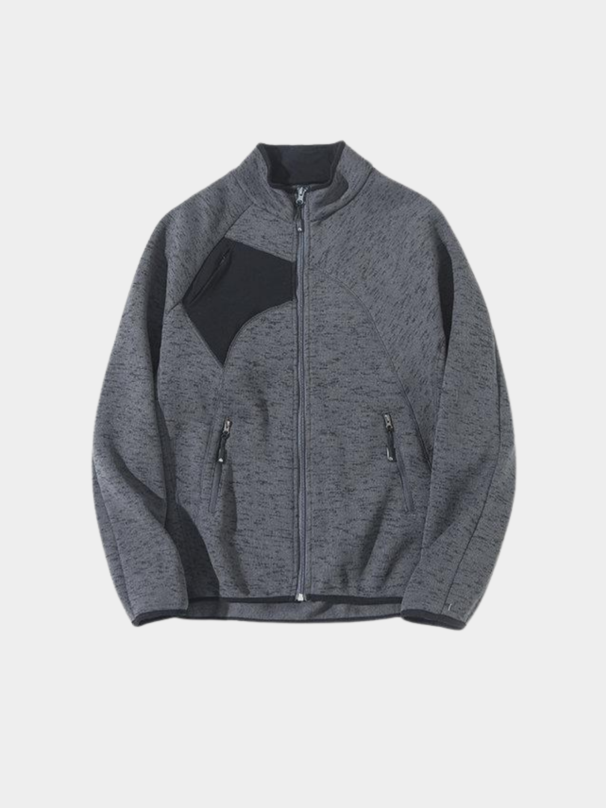 EdgeGlide - Unisex Wrinkle-Resistant Lightweight Thermal Fleece Jacket