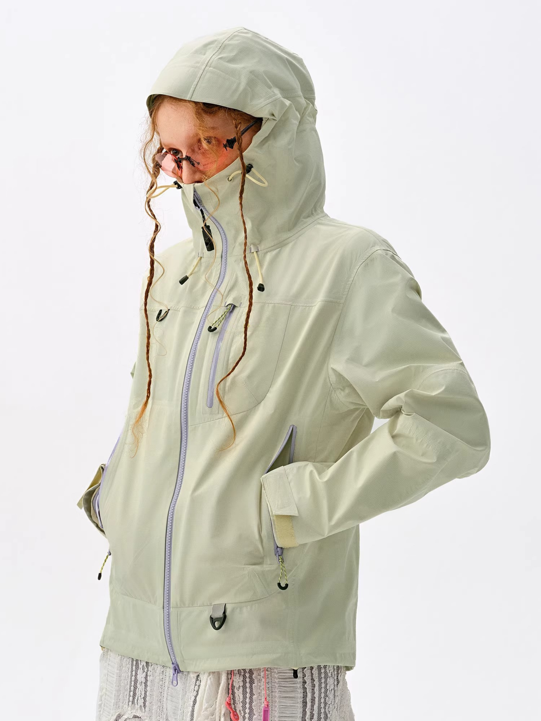 AshNest - Unisex Windproof & Waterproof Hard Shell Jacket GONGGAR SPORTS