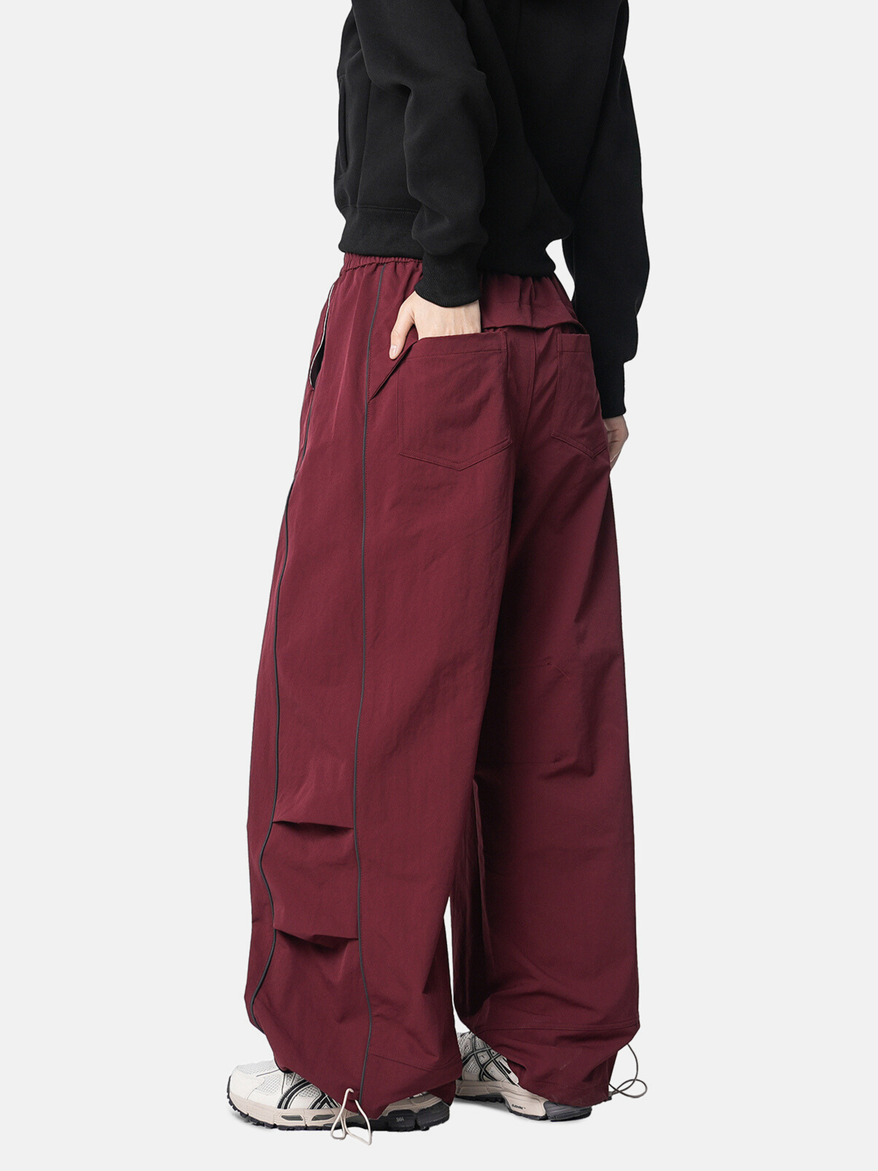 Earthtrail - Women's Straight-Leg Wide Cargo Paratrooper Pants