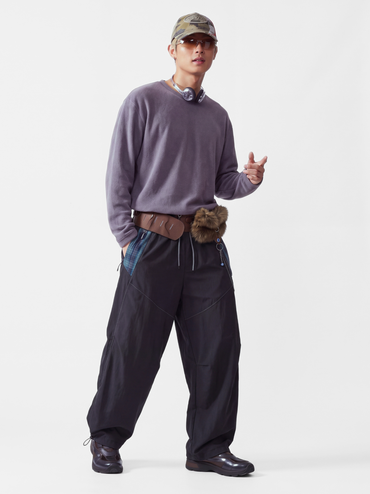 HeatKit - Unisex Water-Repellent Breathable Color-Block Utility Pants