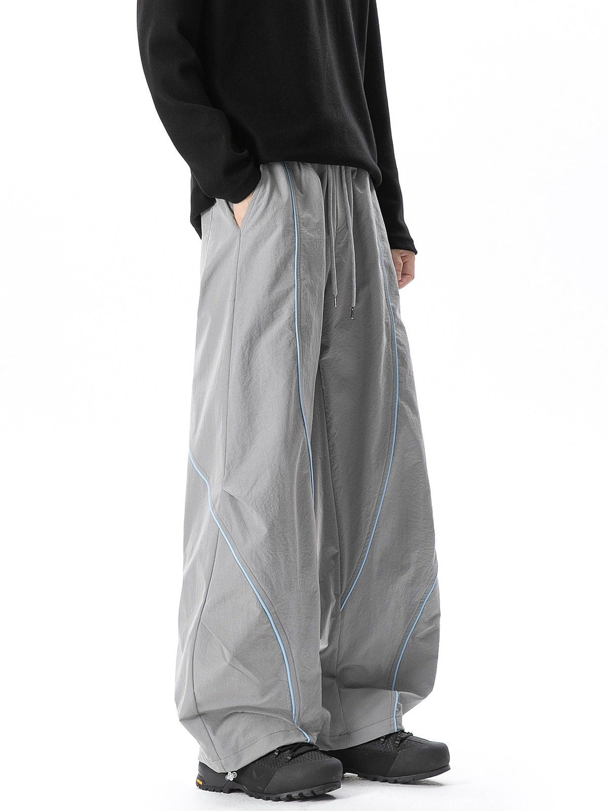 Crossridge - Unisex Water-Repellent Color-Block Paratrooper Pants