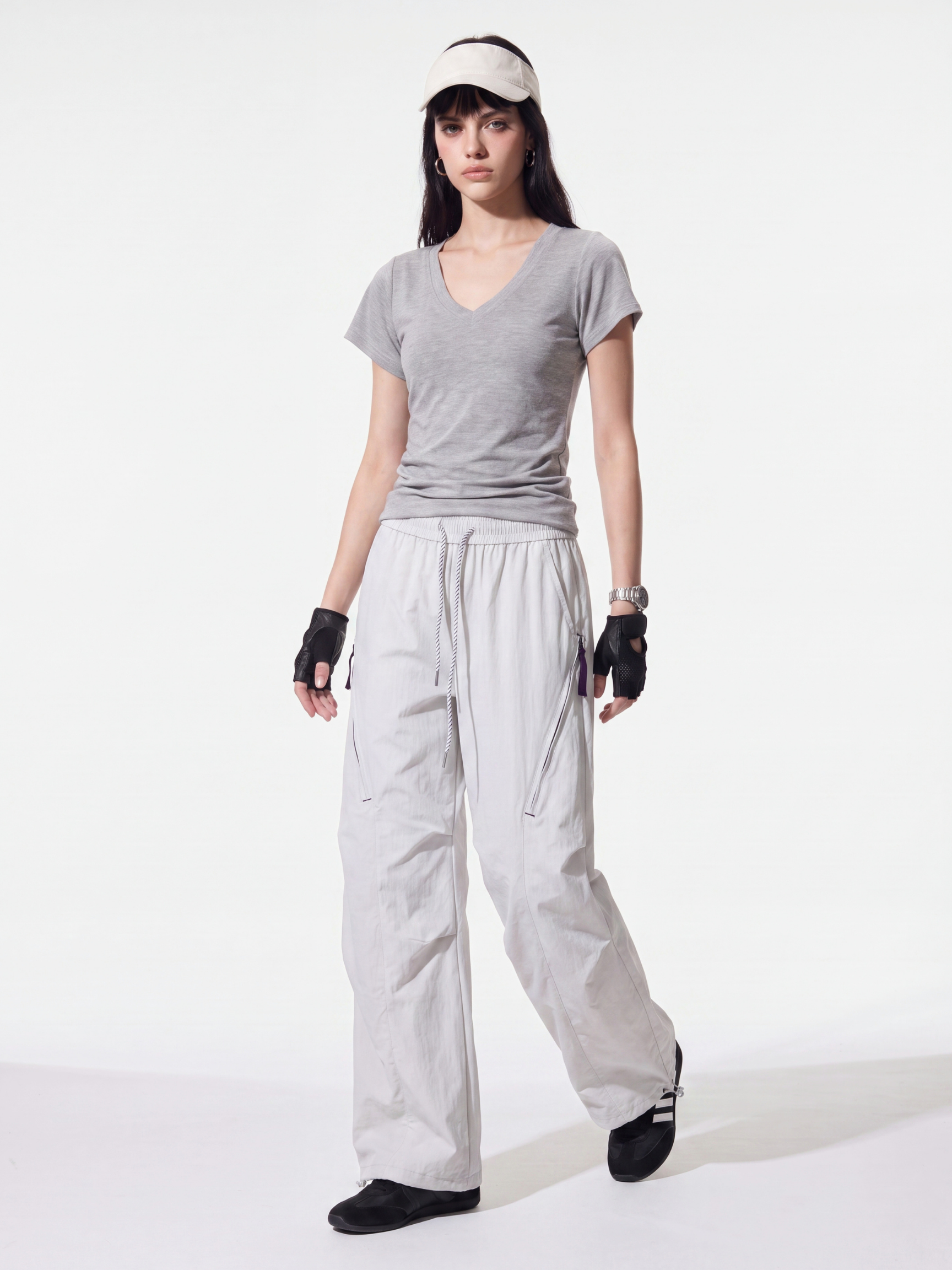 Rampart - Contrast Zip Water-Repellent Lightweight Pants