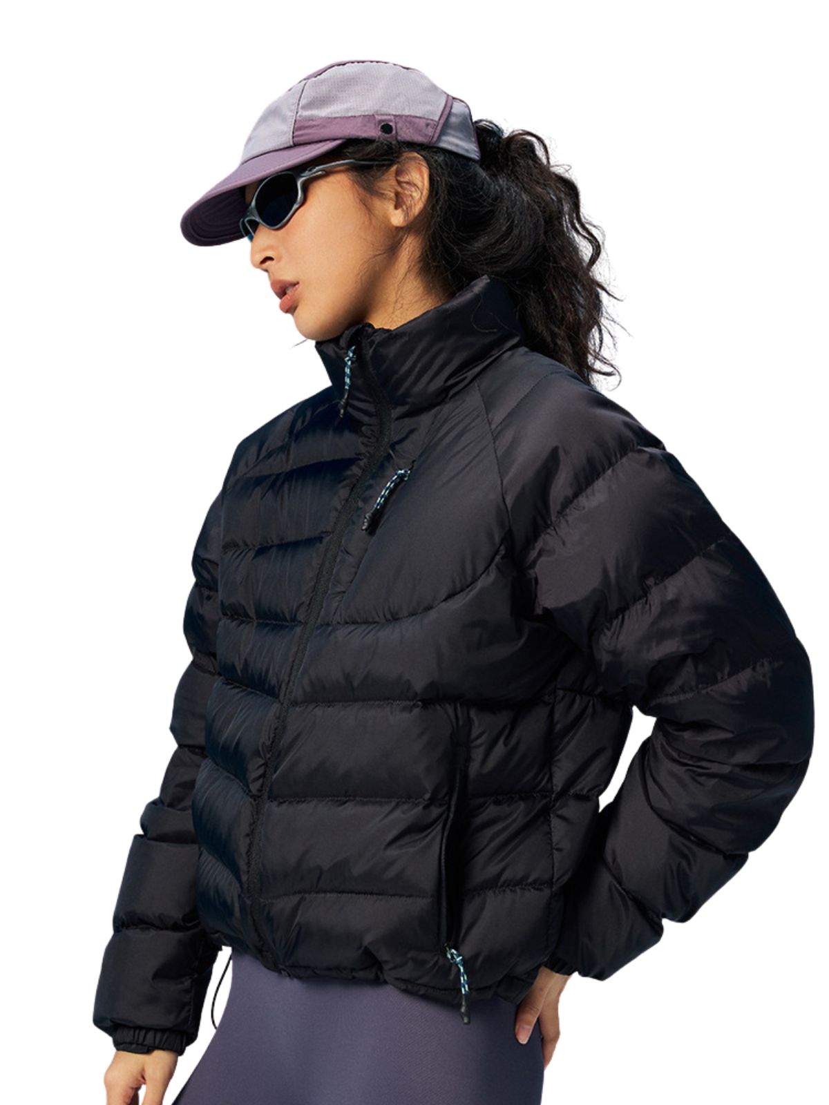 EchoShade - Lightweight 90% White Duck Down Cropped Jacket