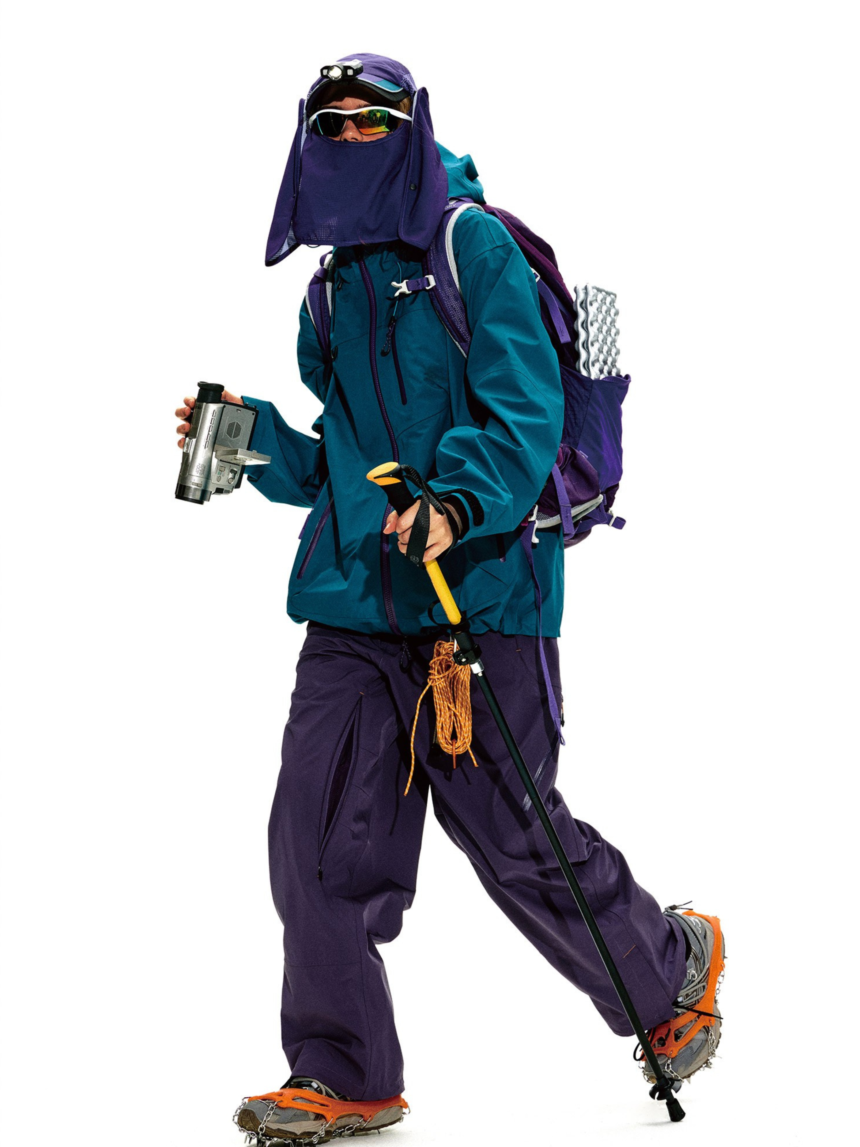 CampFlask - Unisex 3-Layer Waterproof Hard Shell Jacket