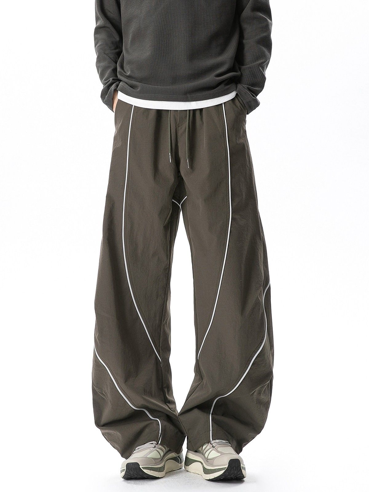 Crossridge - Unisex Water-Repellent Color-Block Paratrooper Pants